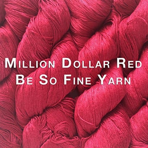 Kristin Omdahl Yarns Be So Fine Bamboo Yarn Million Dollar Red