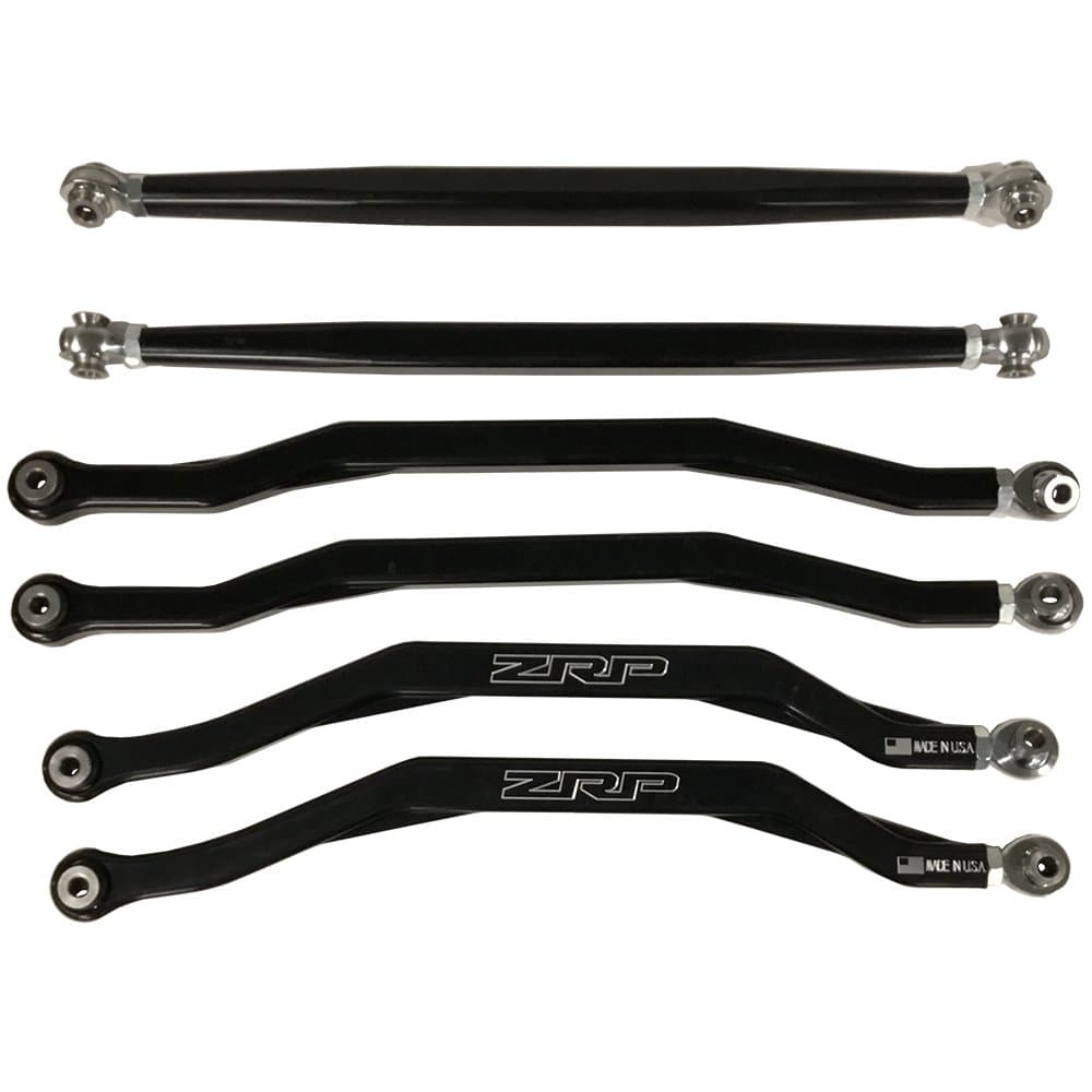 ZRP High Clearance Billet Radius Rod Set Can-Am Maverick X3 (64") - Black