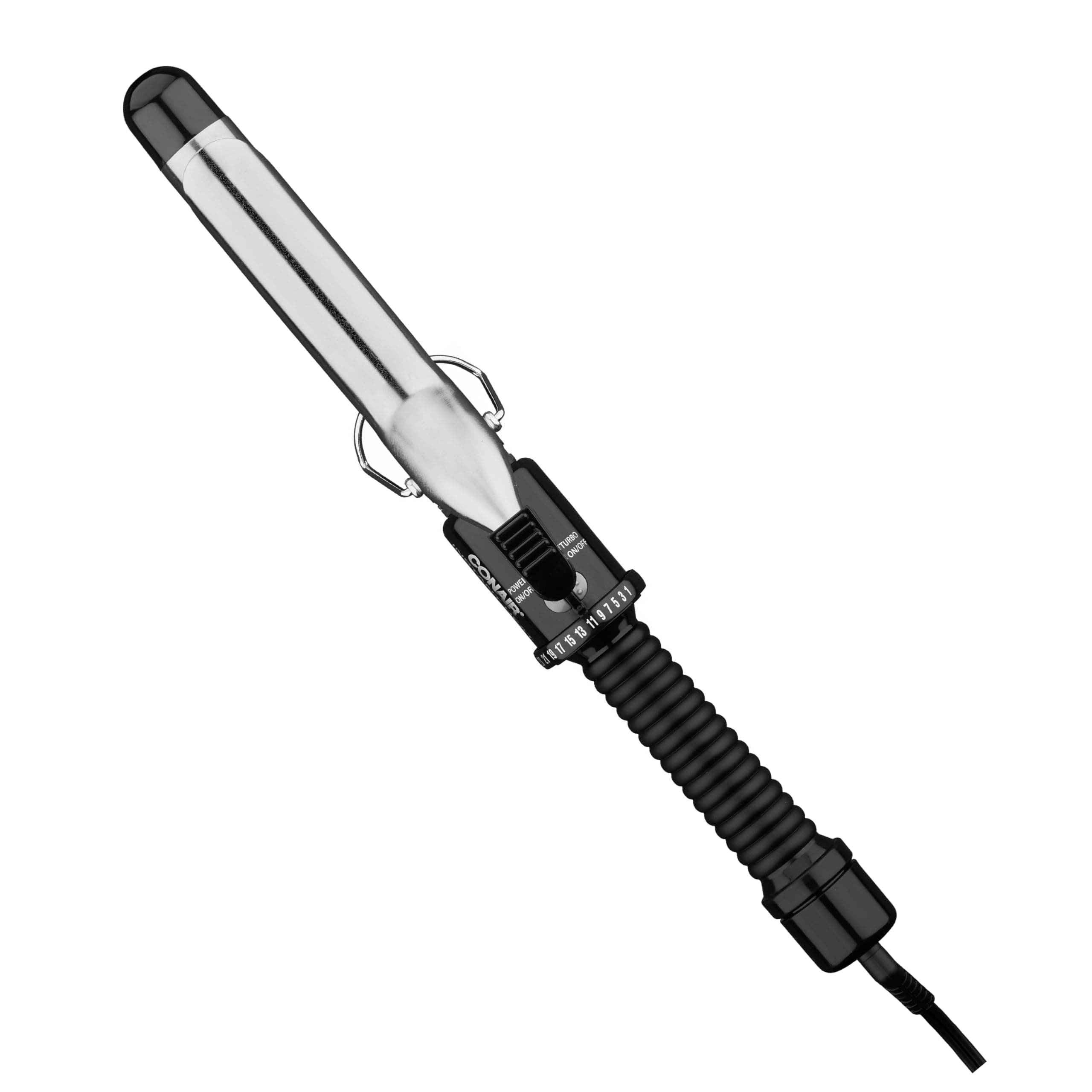 Instant Heat 1-Inch Curling Iron, 1-inch barrel produces classic curls – for use on short, medium, and long hair