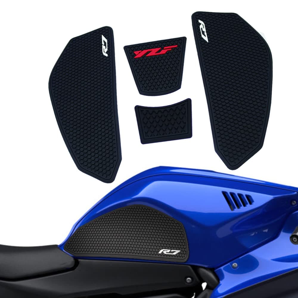 for YZFR7 R7 2022 2021 Motorcycle Tank Traction Pad Anti Slip Sticker Gas Knee Grip Protector