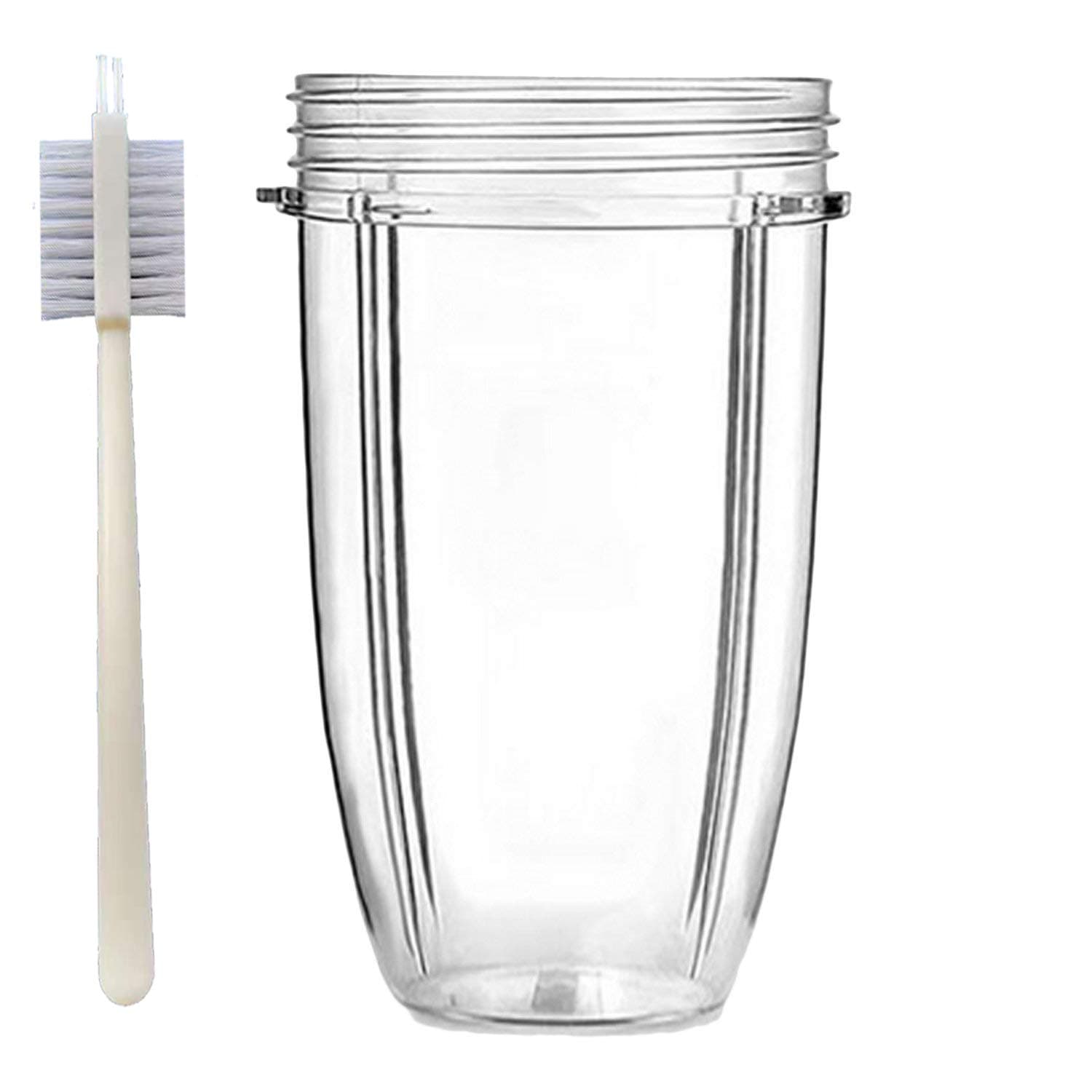 Cups 32OZ,Clear Cups Mugs Replacement Part Juicer Accessories for 900W 600W Blender Juicer