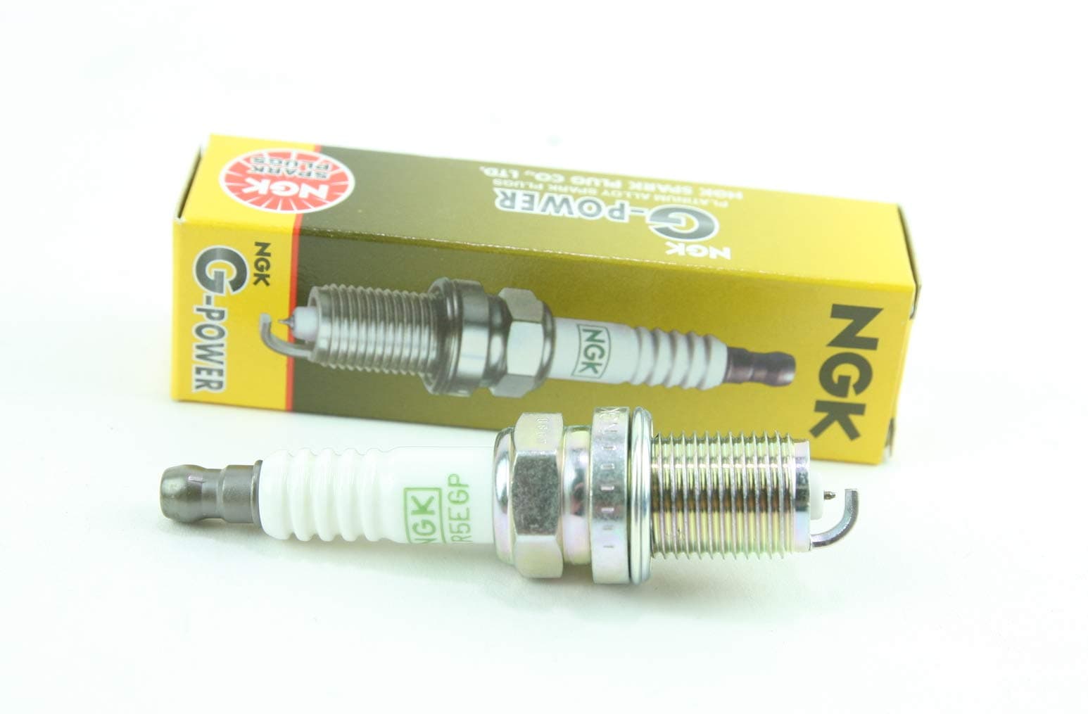 NGK 7090 BKR5EGP G-Power Spark Plug, Pack of 4