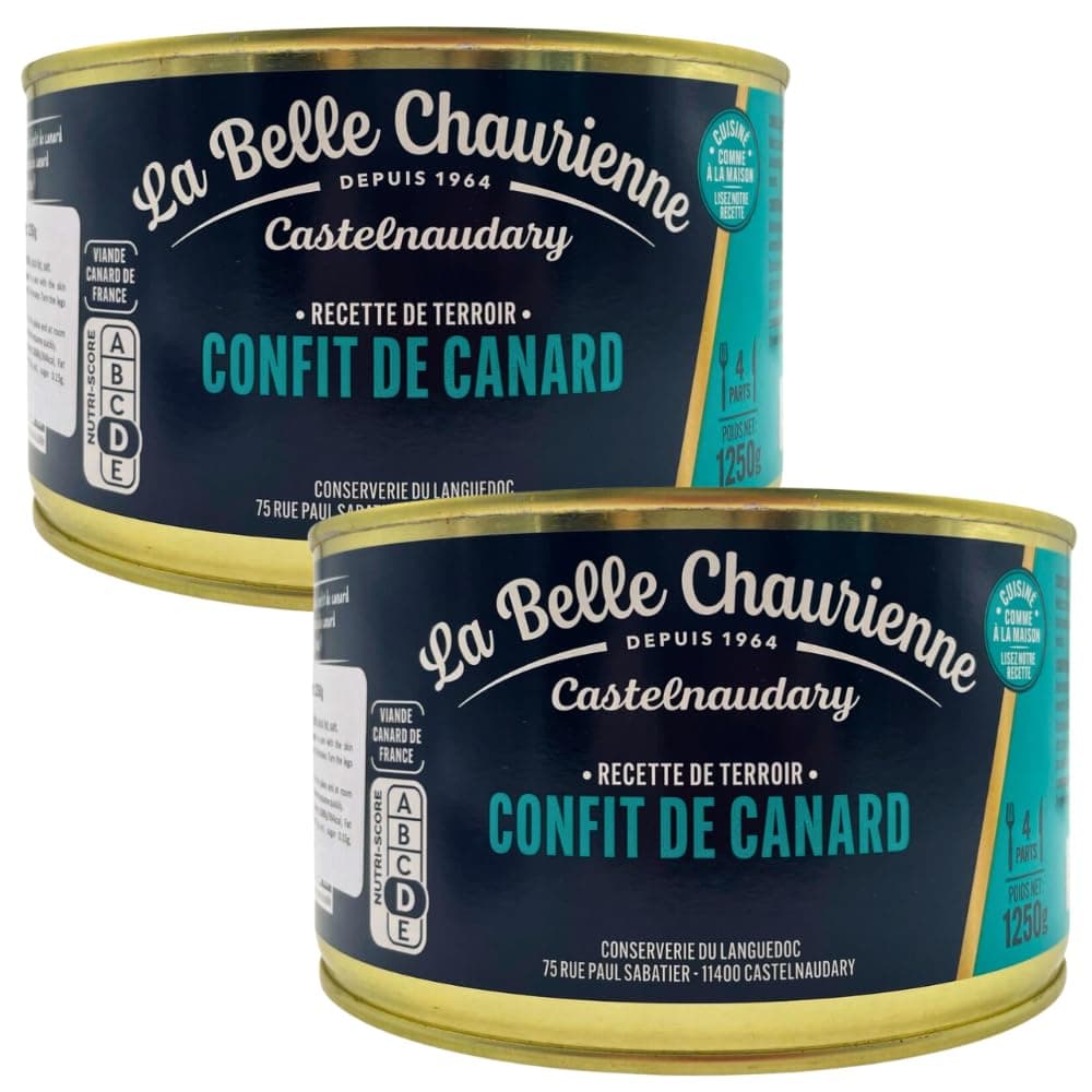 La Belle Chaurienne Confit Duck Legs 1250g x 2