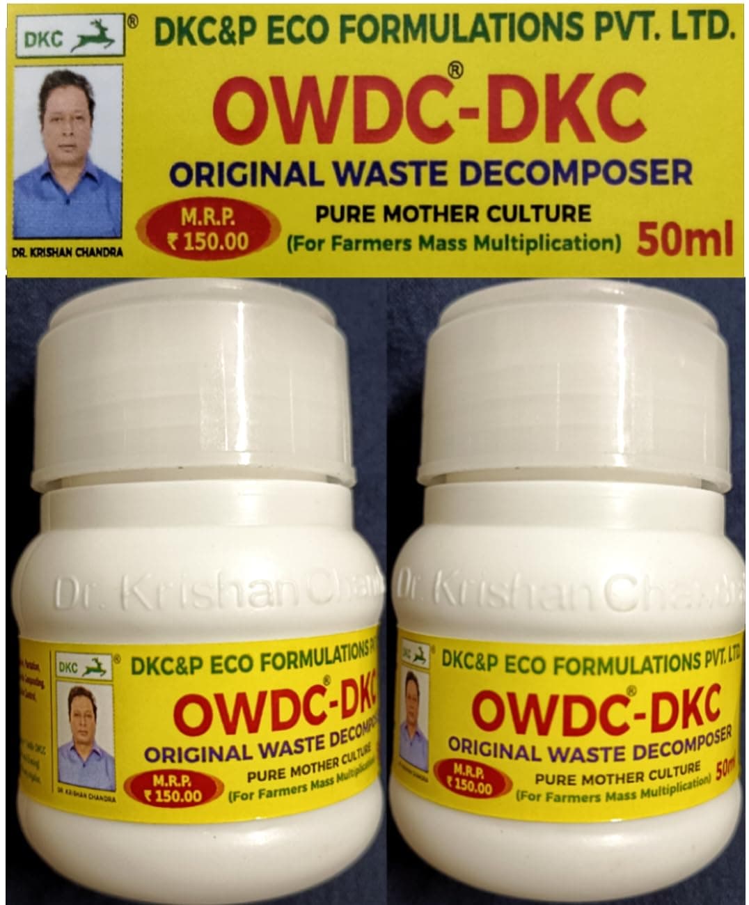 Original Waste decomposer Pack of 2 Bottle Liquid Form