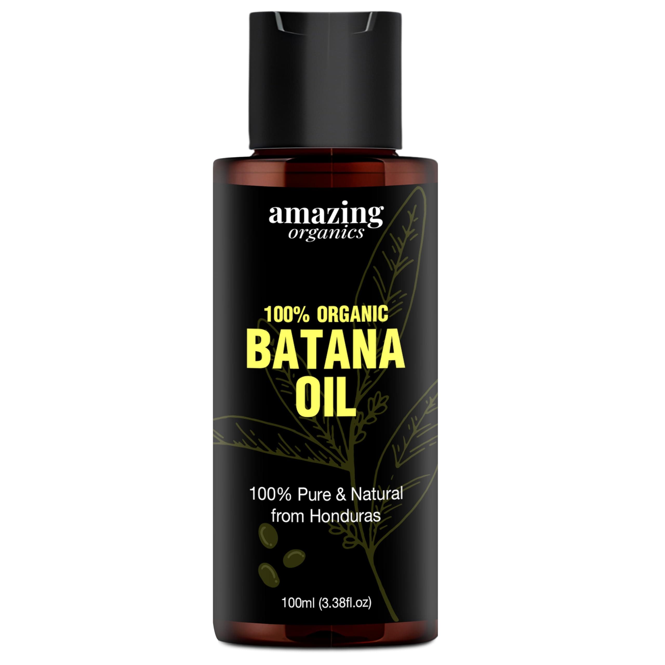 Batana Oil For Hair Growth, Natural From Honduras, Dr. Sebi (Honduran Herbalist) For Healthy Hair & Skin, 100ml