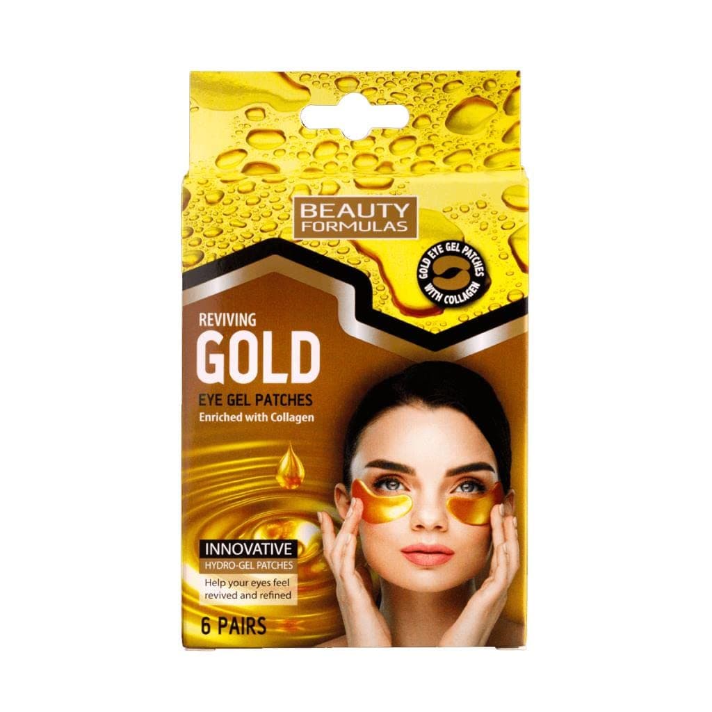 Beauty Formulas Reviving Gold Eye Gel Patches Pairs