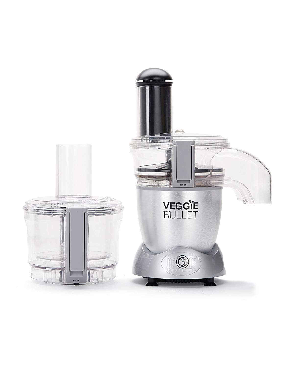 Veggie Bullet Electric Spiralizer & Food Processor, Silver