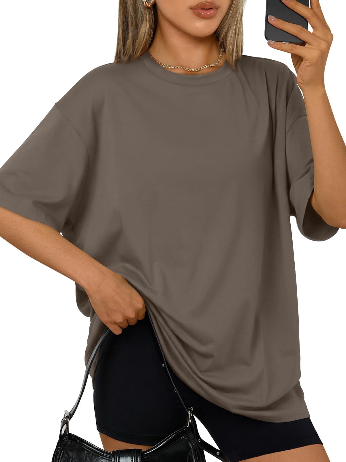 Trendy Queen Womens Oversized Summer T Shirts Plus Size Spring Cute Casual Tops Short Sleeves Fashion Workout Clothes