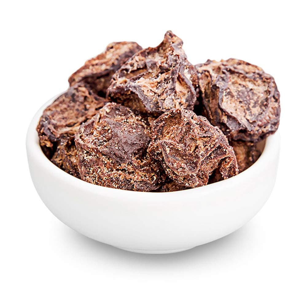 HELENOU666 Dried Black Plums Fruit Preserved Prunes Sweet and Sour for Drinking or Leisure Snack 休闲零食果脯泡雪碧水喝网红四贵乌梅干