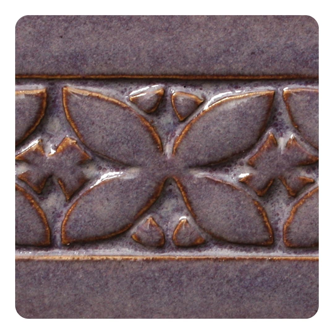 Potter's Choice PC-57 Smokey Merlot Dark Purple High Fire Glaze Pint, 16 oz. (473 mL), Layerable Mid-High Fire Cone 5-6 (PC) Liquid Ceramic Pottery Glaze for Bisque