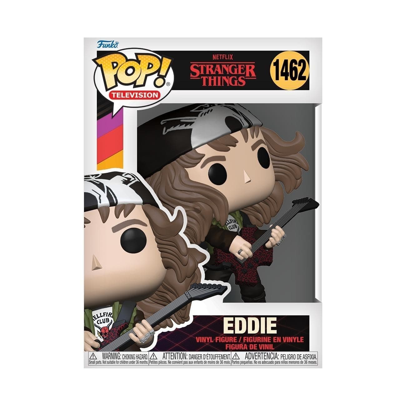POP! TV: Stranger Things - Hunter Eddie With Guitar - Collectable Vinyl Figure - Gift Idea - Official Merchandise - Toys for Kids & Adults - TV Fans - Model Figure for Collectors and Display
