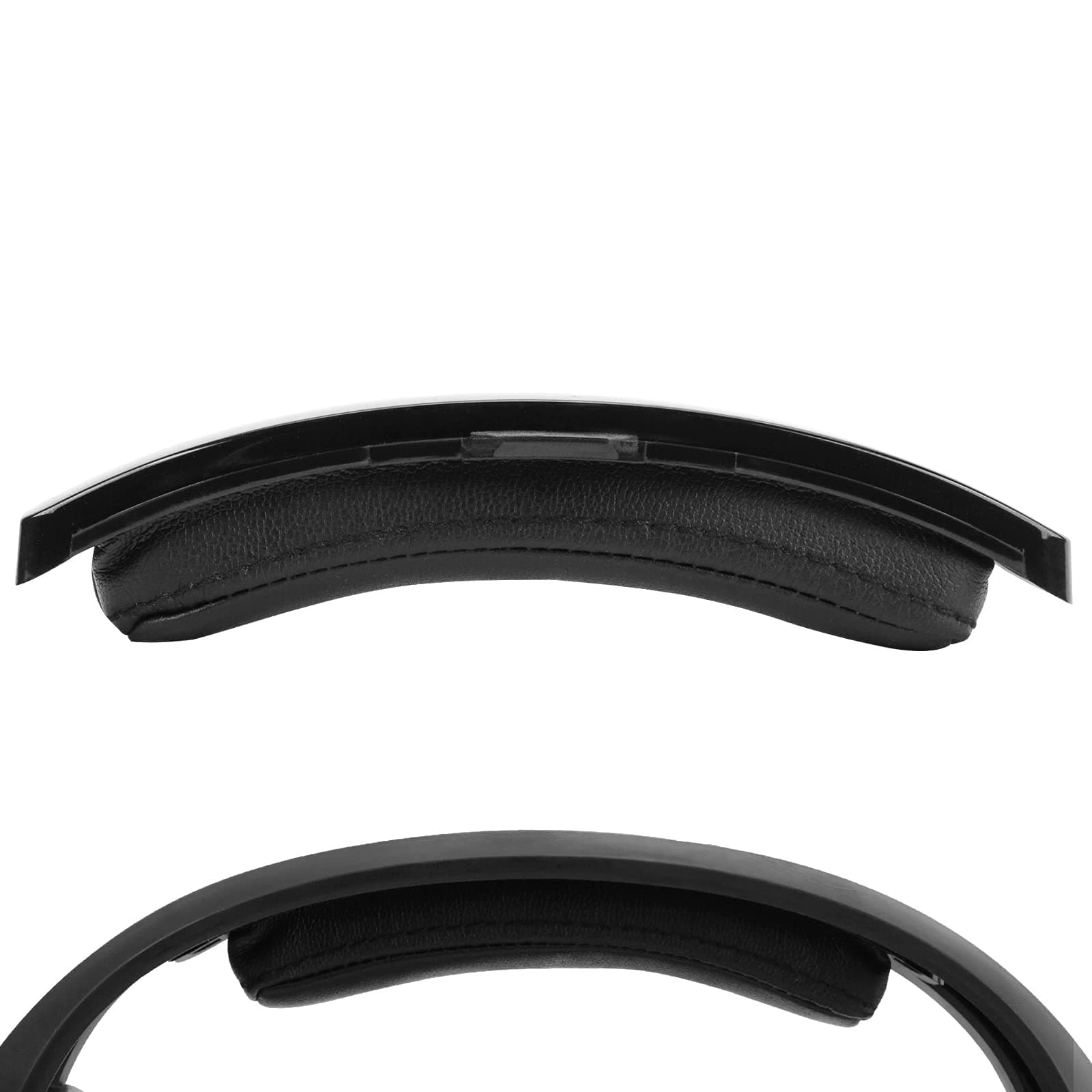 Protein Leather Headband Pad Compatible with Astro A50 Gen 4 Headphones, Replacement Band Repair Part (Black)