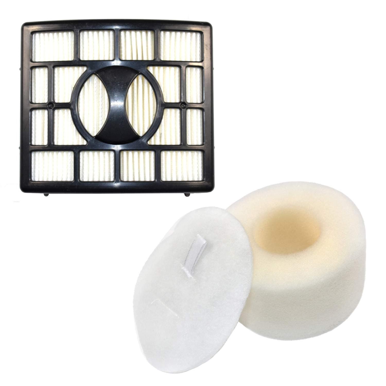 HQRPFilter Kit compatible with Shark Rotator NV800 NV800W NV801 NV802 NV803 UV810 Powered Lift-Away Speed Vacuum Cleaner (HEPA+ Foam & Felt)