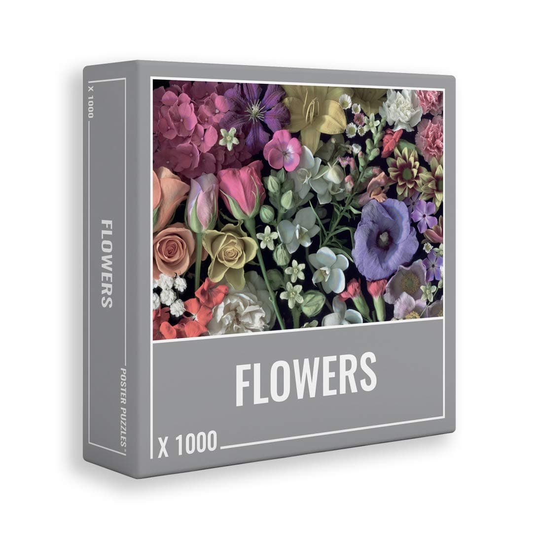 Flowers Puzzle, Premium 1000 Piece Flower Jigsaw Puzzle for Adults, Featuring an Ultra-Realistic Scanography Image, 1000 Piece Puzzles