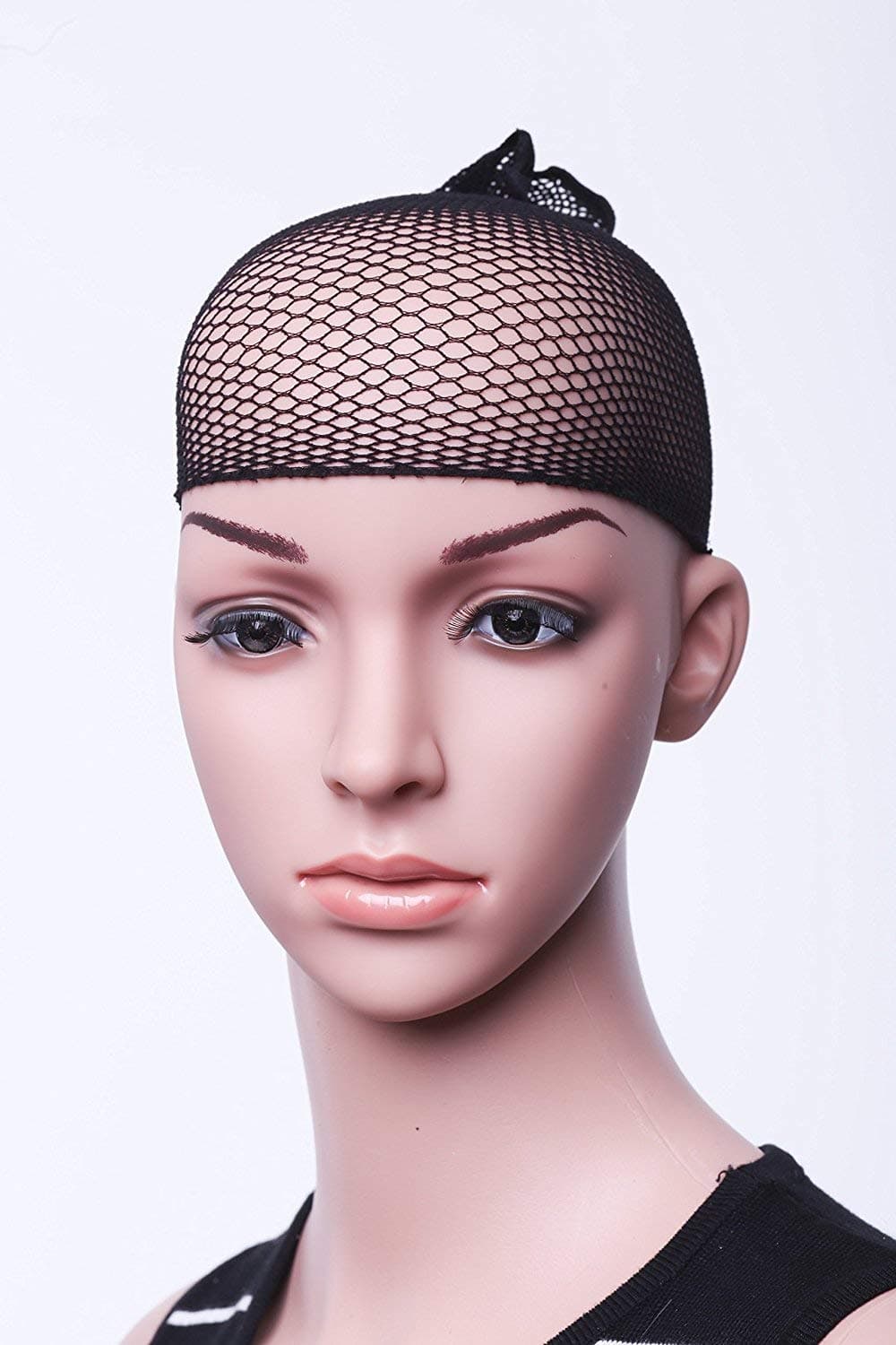 SWACC 10 Inch Short Straight Bob Wig with Bangs Synthetic Colorful Cosplay Daily Party Flapper Wig for Women with Wig Cap (Brown)