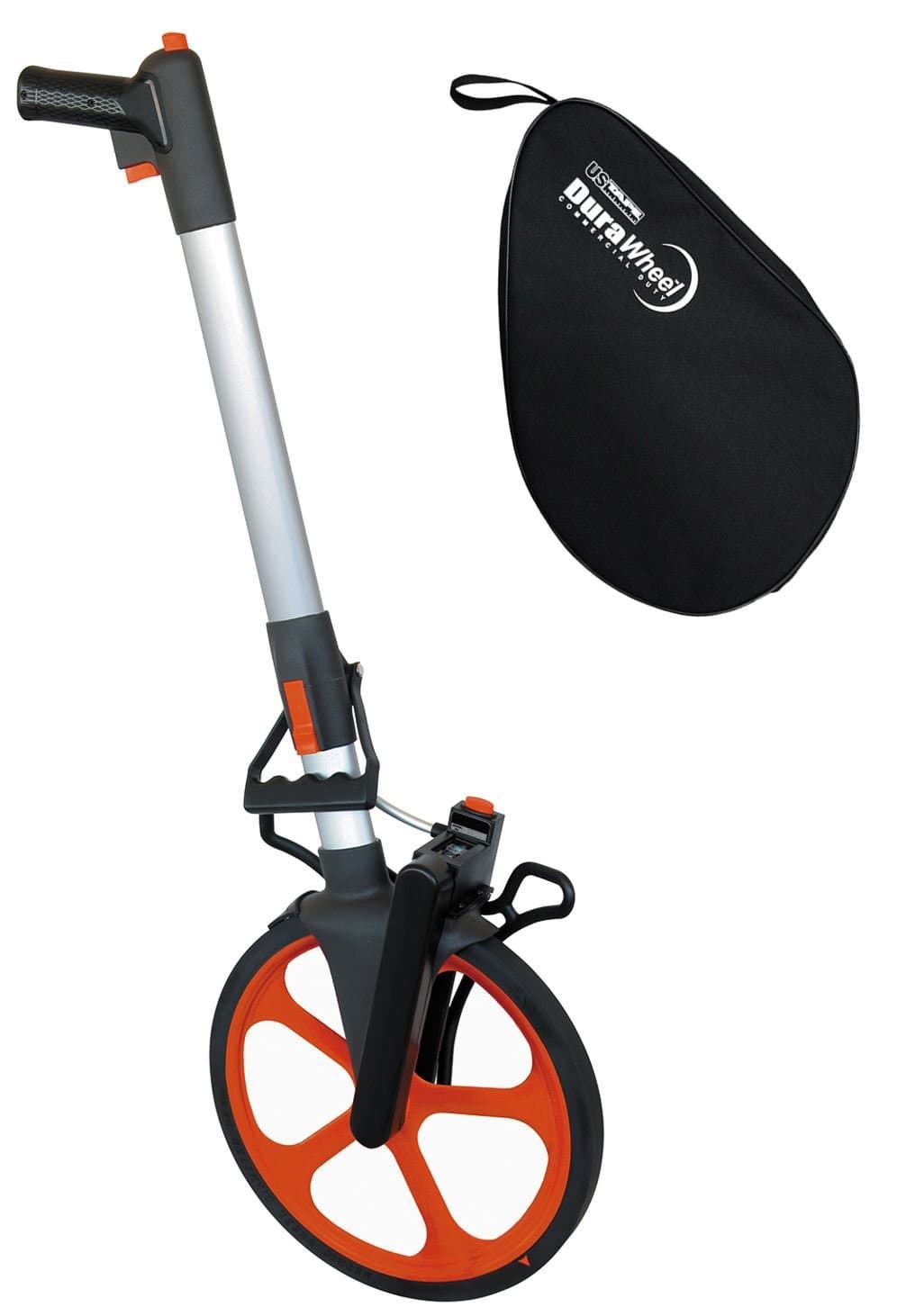 DuraWheel DW-PRO Distance Measuring Wheel 12.5" Diameter w/ Carrying Case 68902 (Meters & Centimeters)