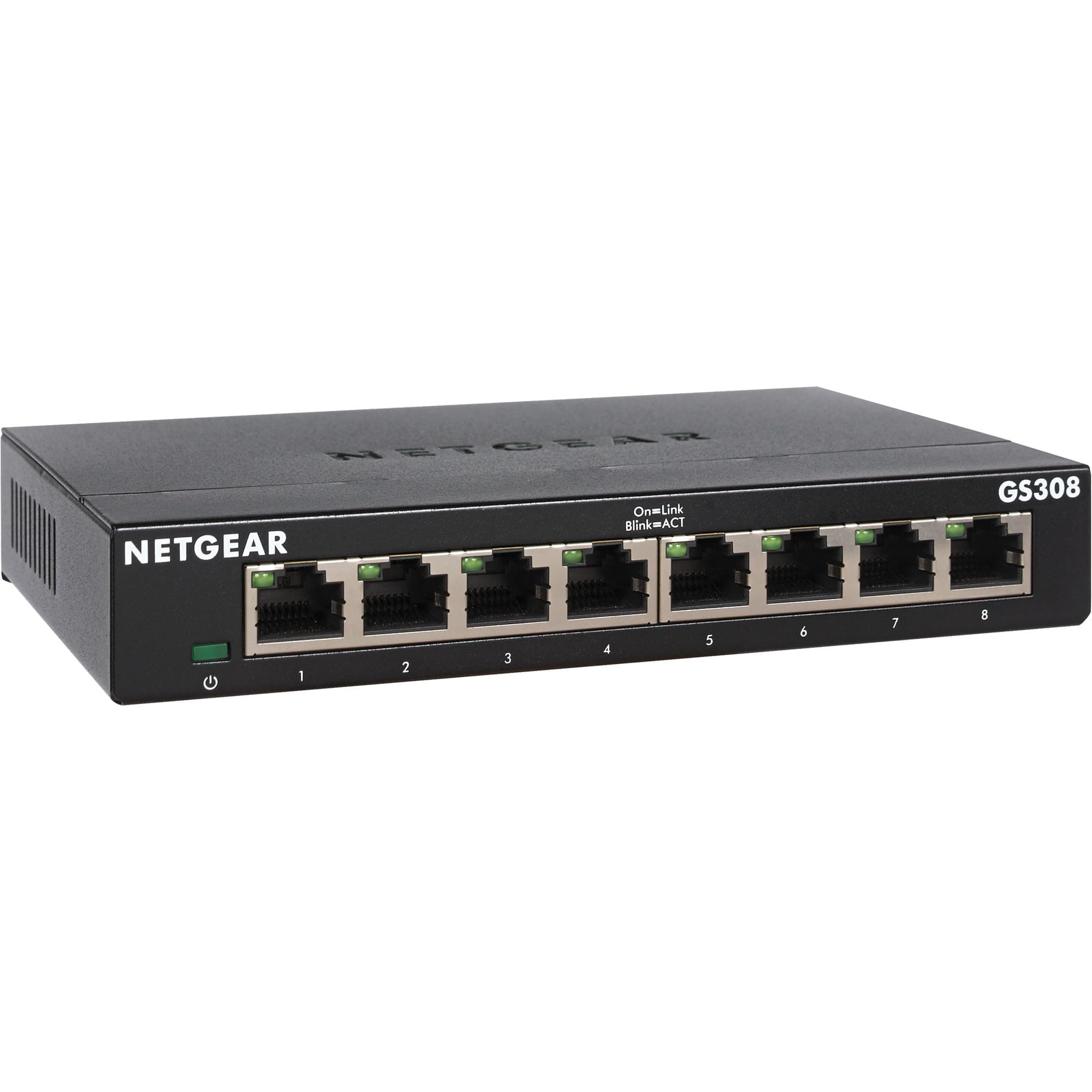 GS308 Switch 8Port Gigabit Ethernet Unmanaged