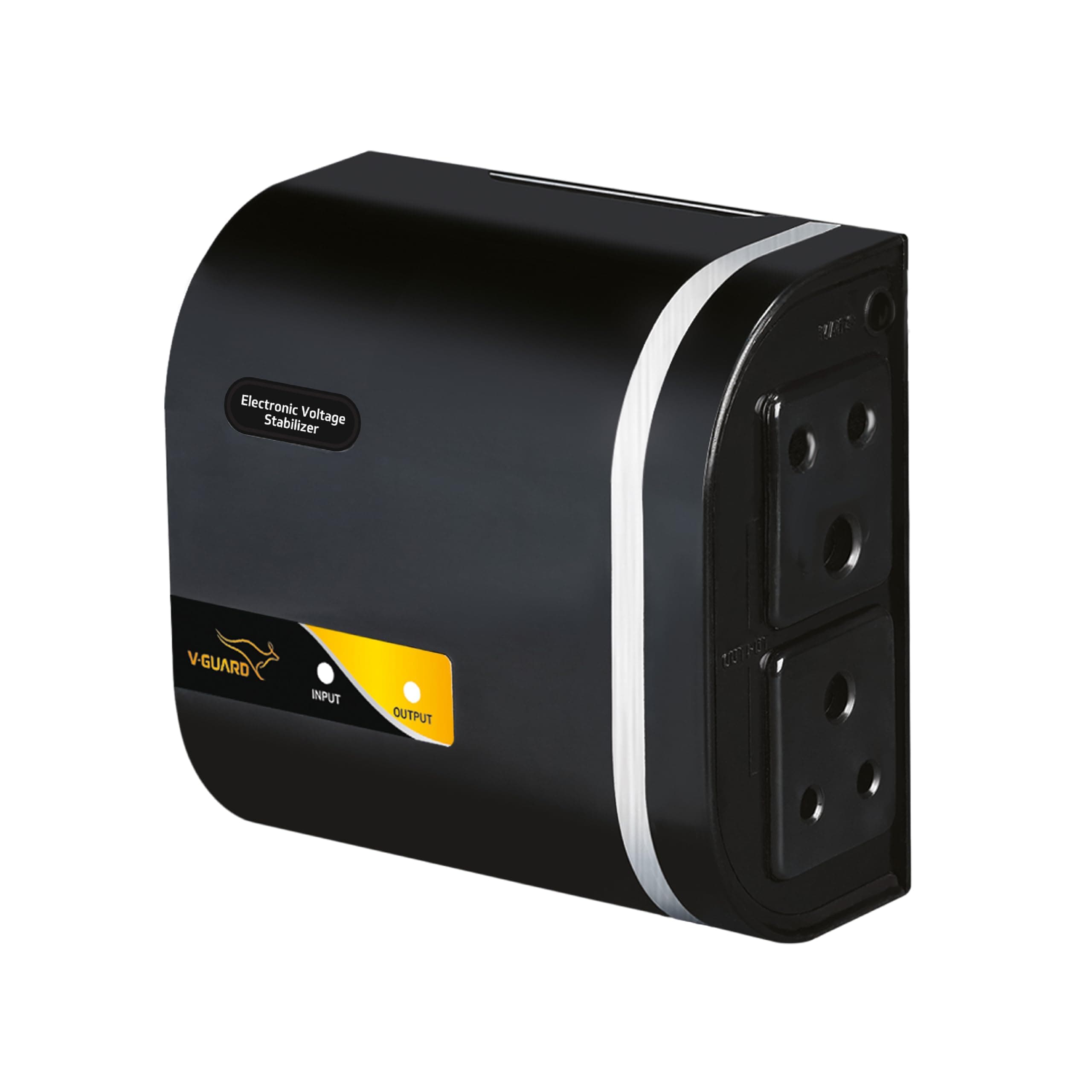 V-Guard Mini Crystal Supreme TV Stabilizer for up to 82 cm (32 inches) TV + Set Top Box (Working Range: 90-290V ; 1.3 A)