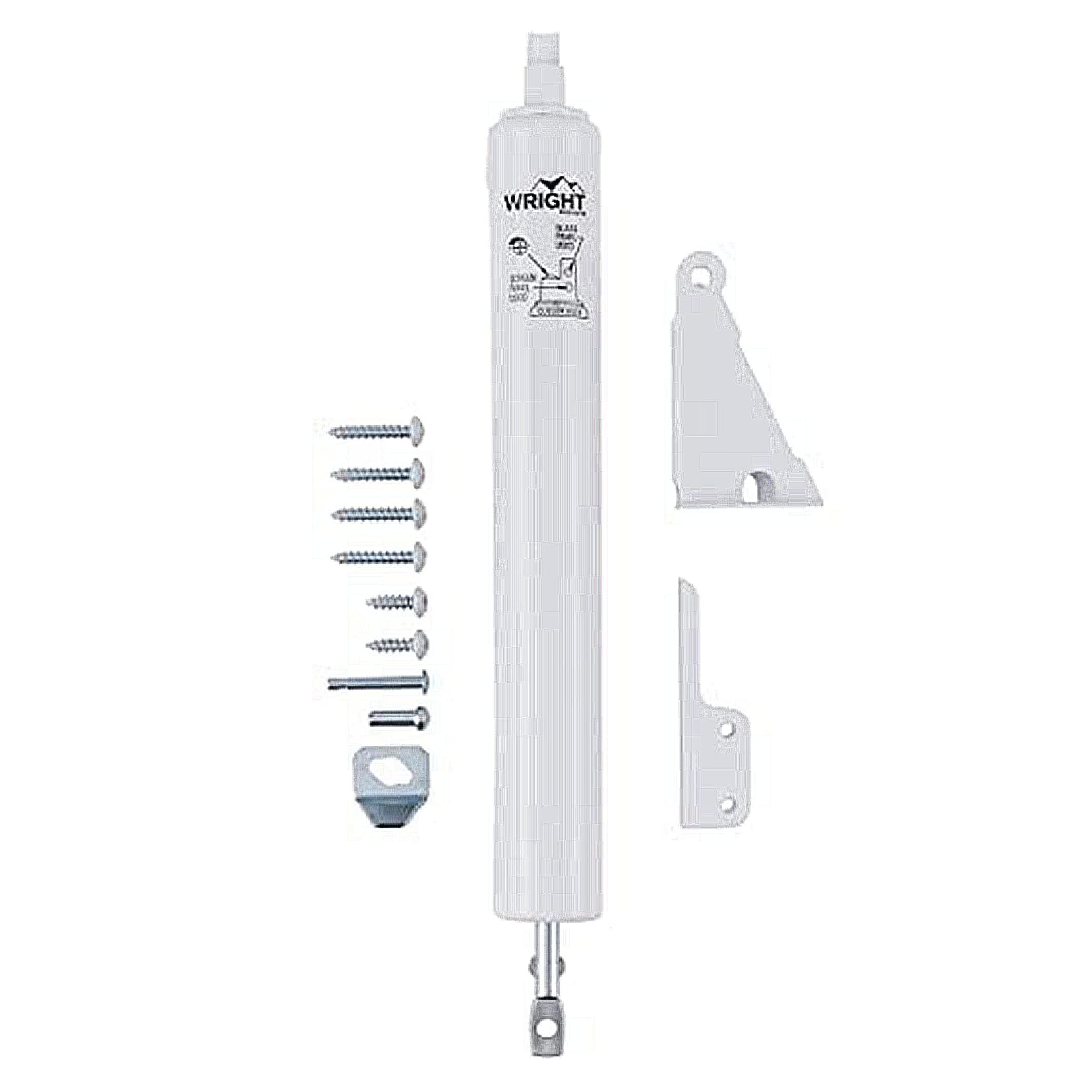 White Aluminum Screen Door Closer-WHT ALUMINUM DOOR CLOSER (Parallel Import)