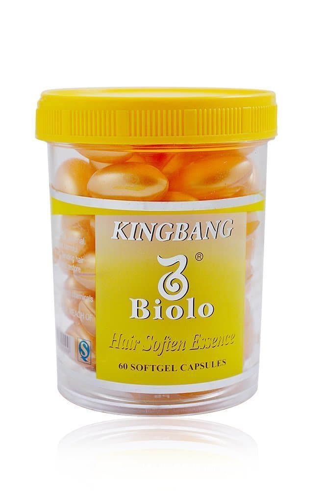 KING BANG Biolo Hair Softgel Capsule For Hair (Multicolour) - 60 Capsules