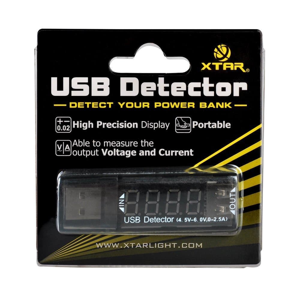 XTAR High Decision Display USB Detector VI01 Current/Voltage Detector - Charger Analyzer