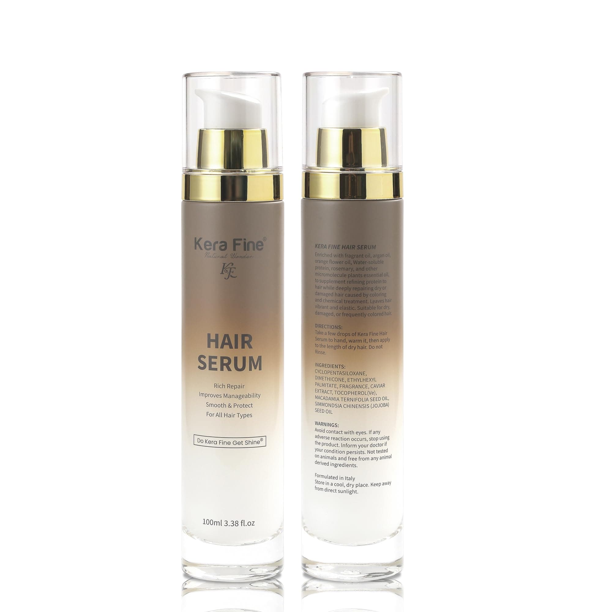 Hair Serum | 100Ml | Rich Repair Improves Manageability Smooth & Protect | For All Hair Types