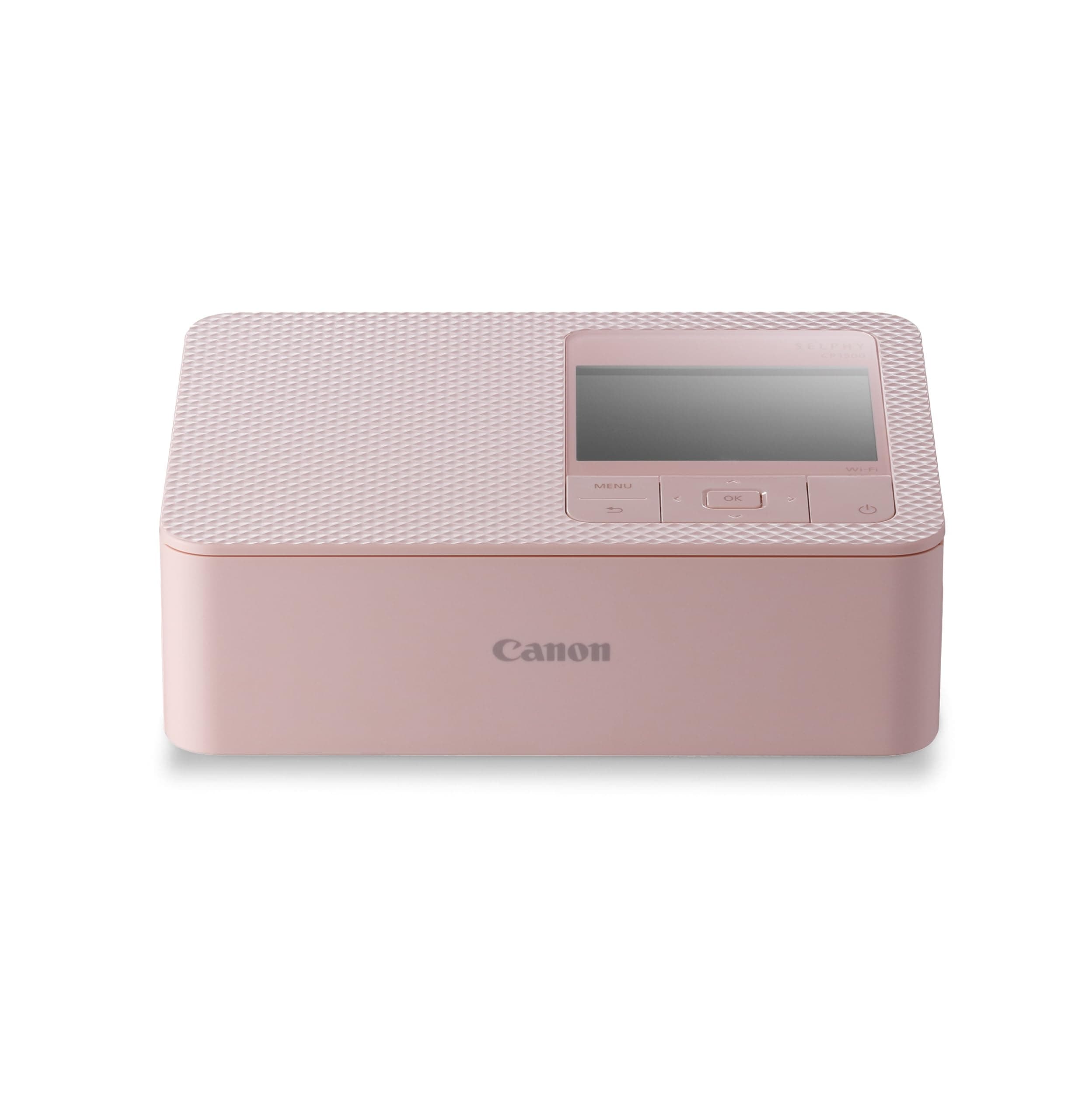 Canon SELPHY CP1500 Compact Portable Photo Printer (Upgraded CP1300 Model) | Photos, Collages & Stickers | Wi-Fi & Direct printing | Smart Devices,Computers,Cameras,SD Card & USB-C Flash Drives (Pink)