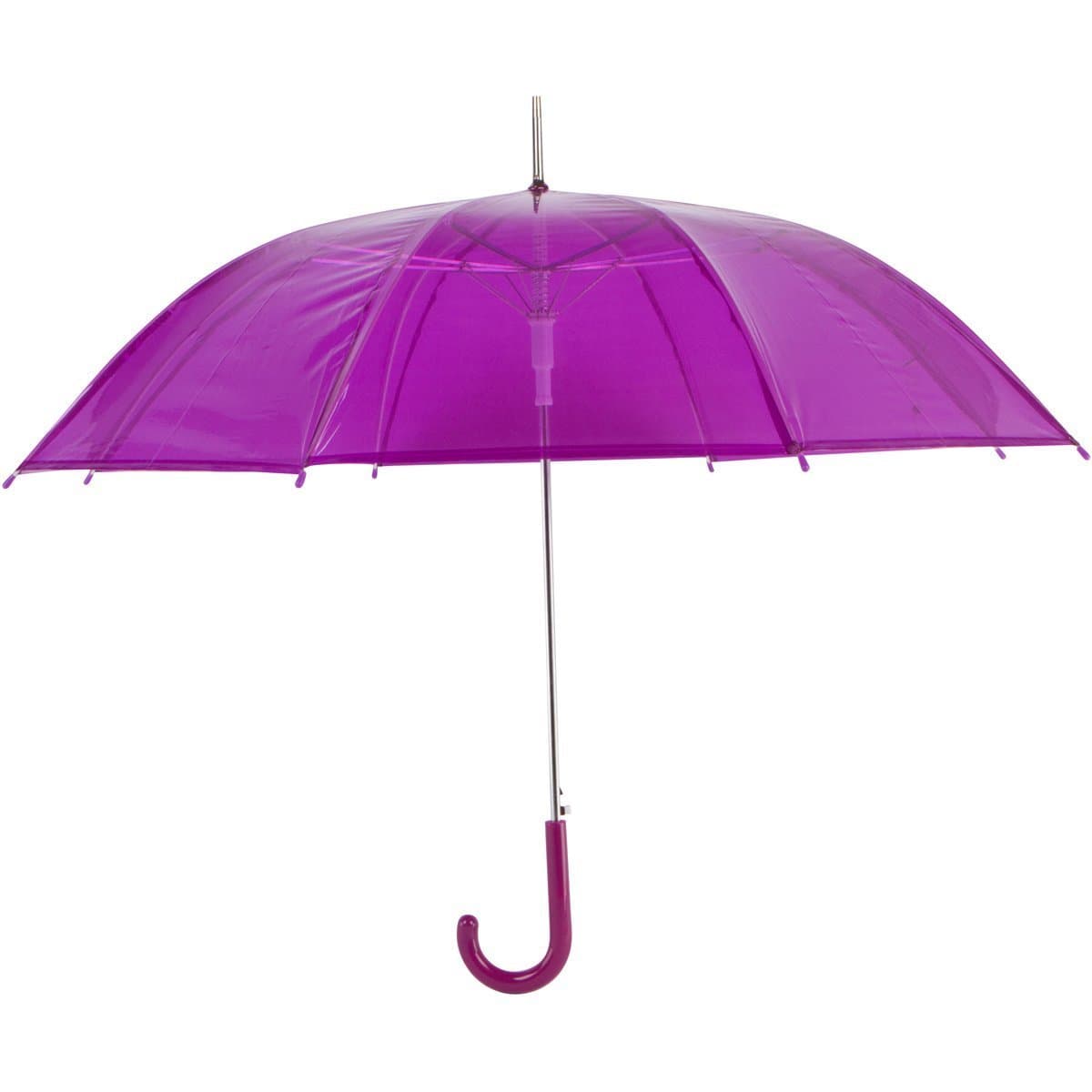 Cloak Umbrellas Auto Open Transparent, Purple