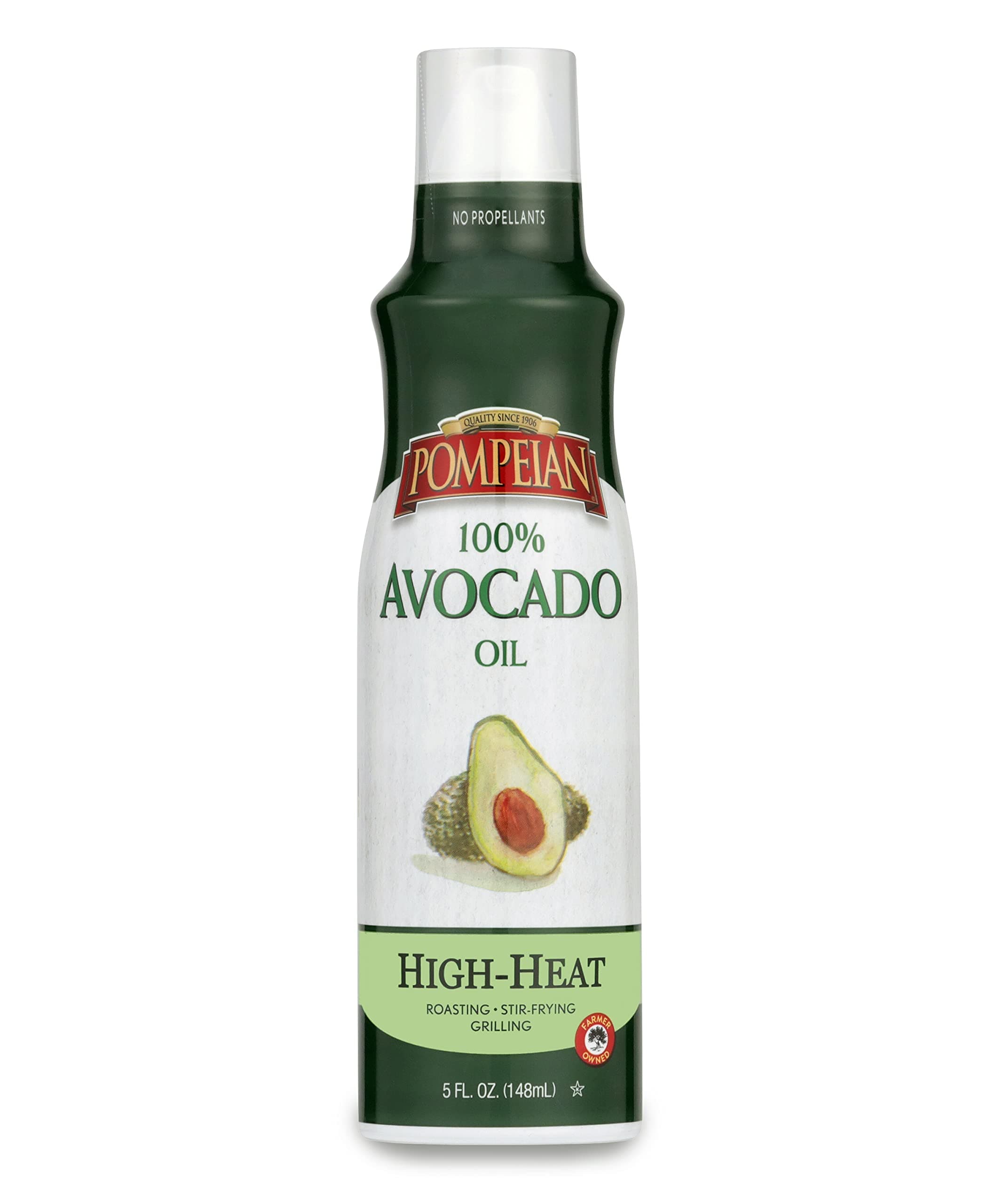 100% Avocado Oil Cooking Spray, Mildly Nutty Flavor, No Propellant, 5 Fl Oz