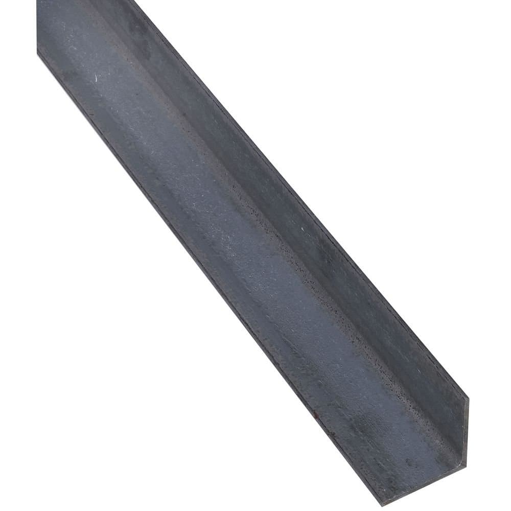 National HardwareN215-483 4060BC Solid Angle in Plain Steel,2" x 48"