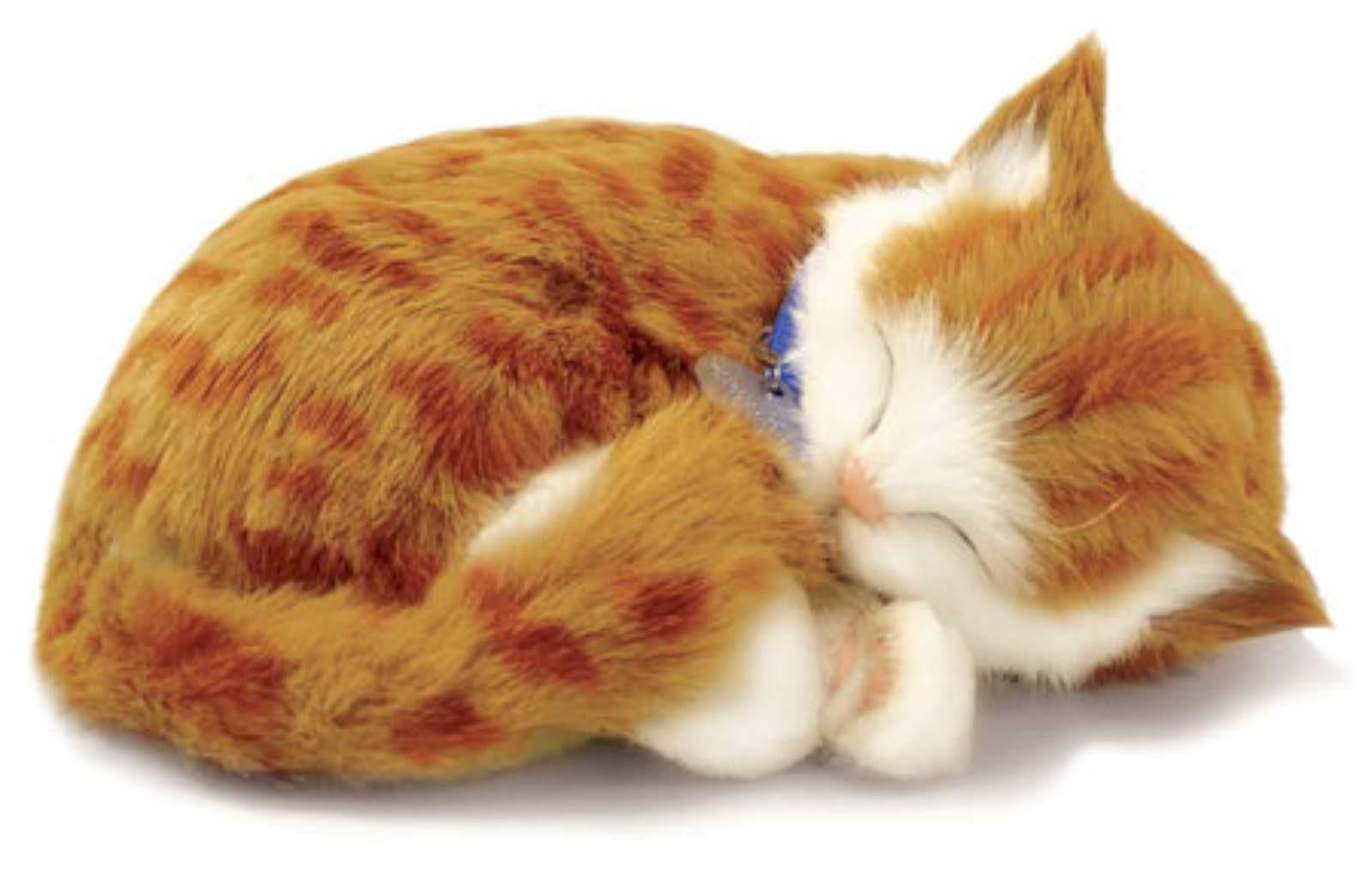 Orange Tabby Cat The Original Breathing Pet New Huggable Soft Version