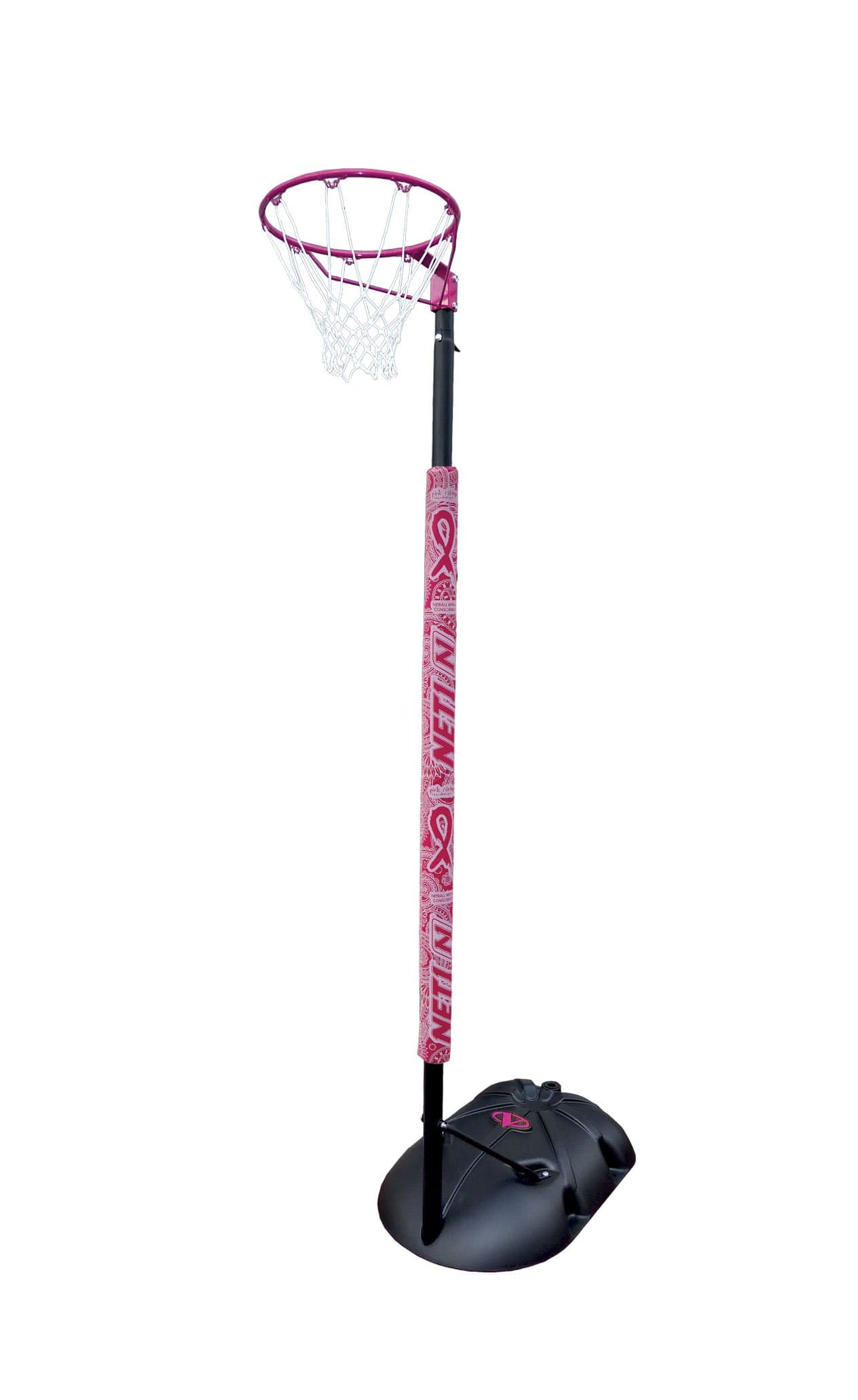 NET1 PINK RIBBON PORTABLE NETBALL SYSTEM