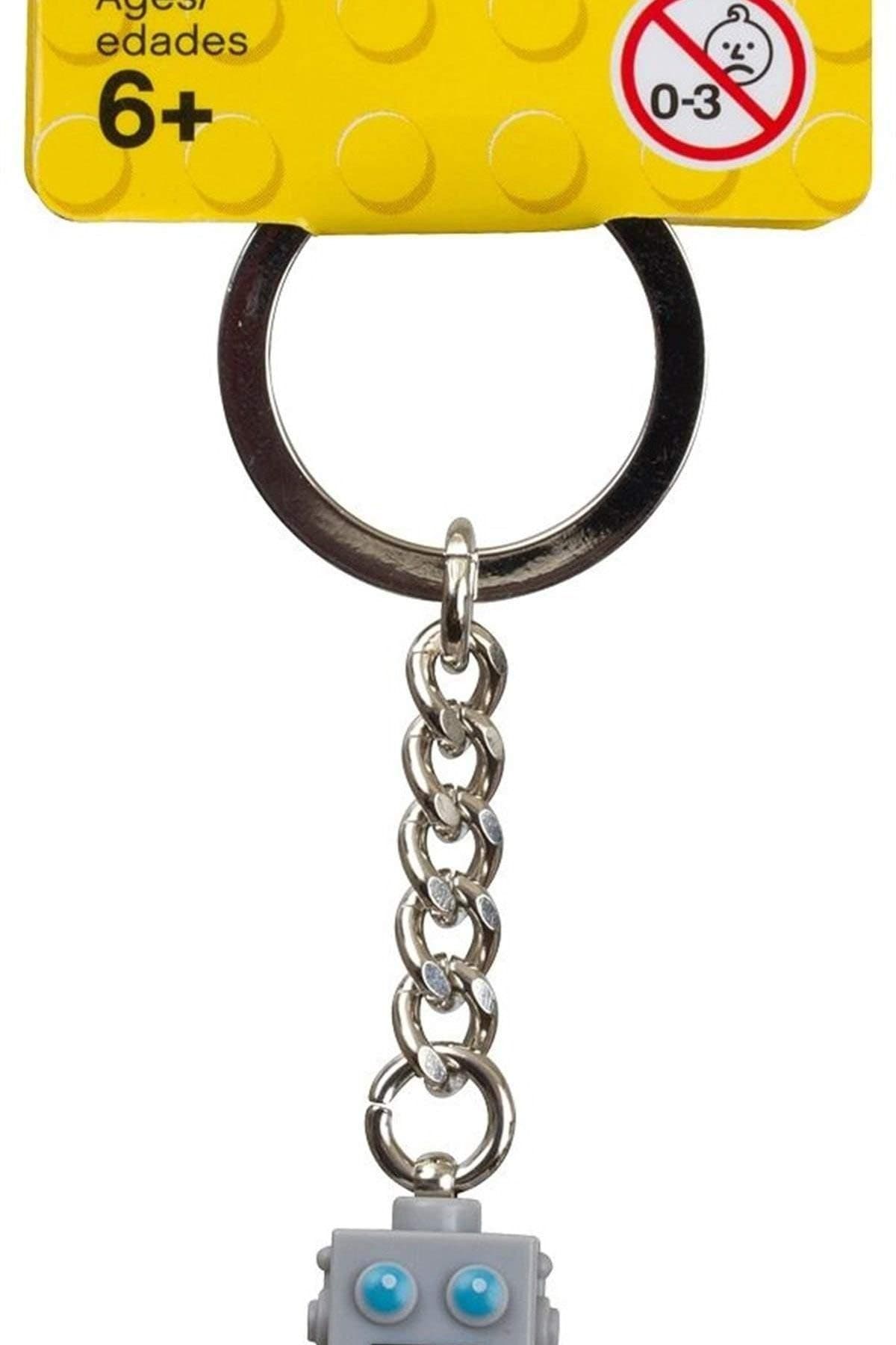 Official Lego Clockwork Robot Minifigure Keyring 851395