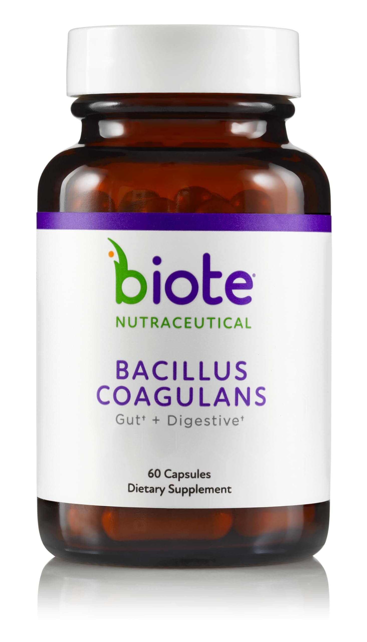 Nutraceuticals - Bacillus COAGULANS - Gut + Digestive (60 Capsules)