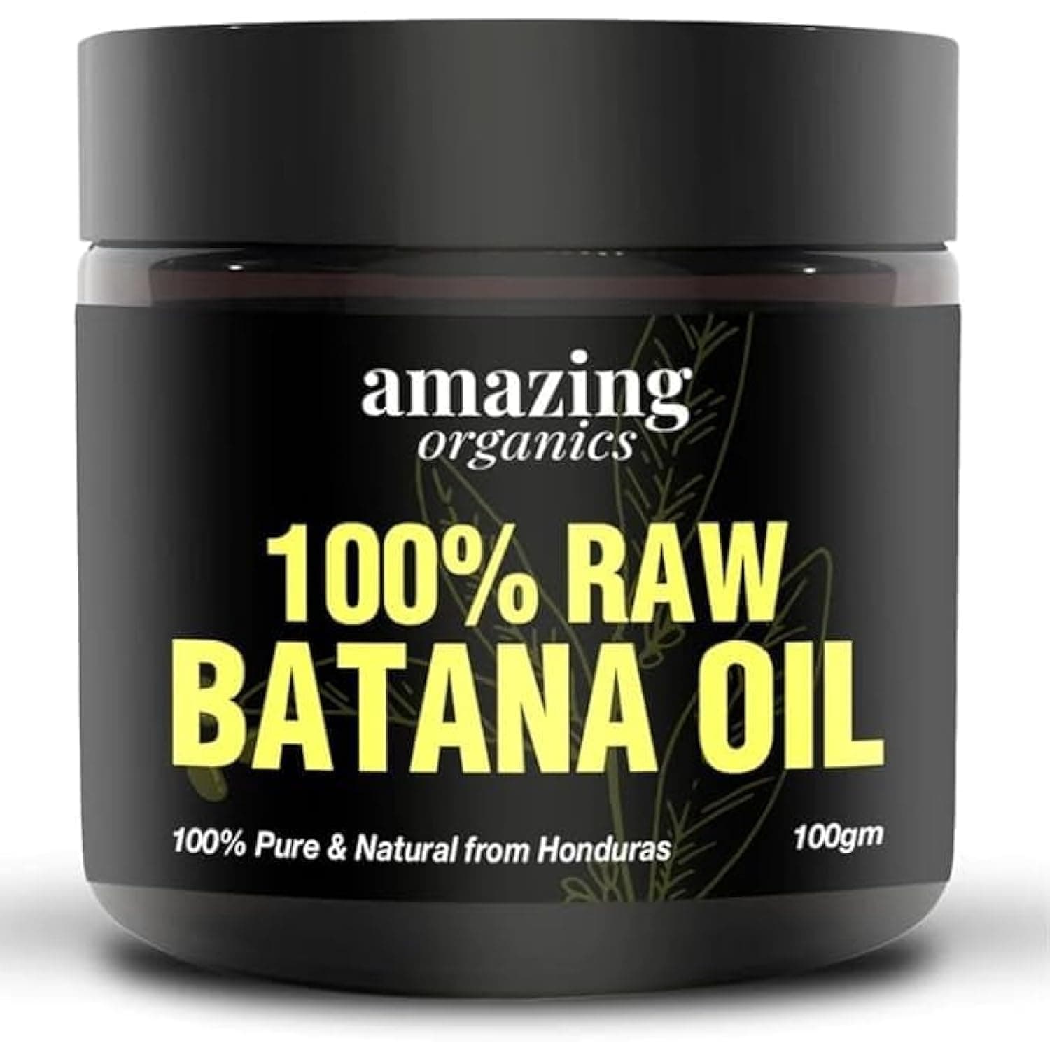 Raw Batana Oil - Pure, Unprocessed for Hair & Skin Nourishment, 1 Count