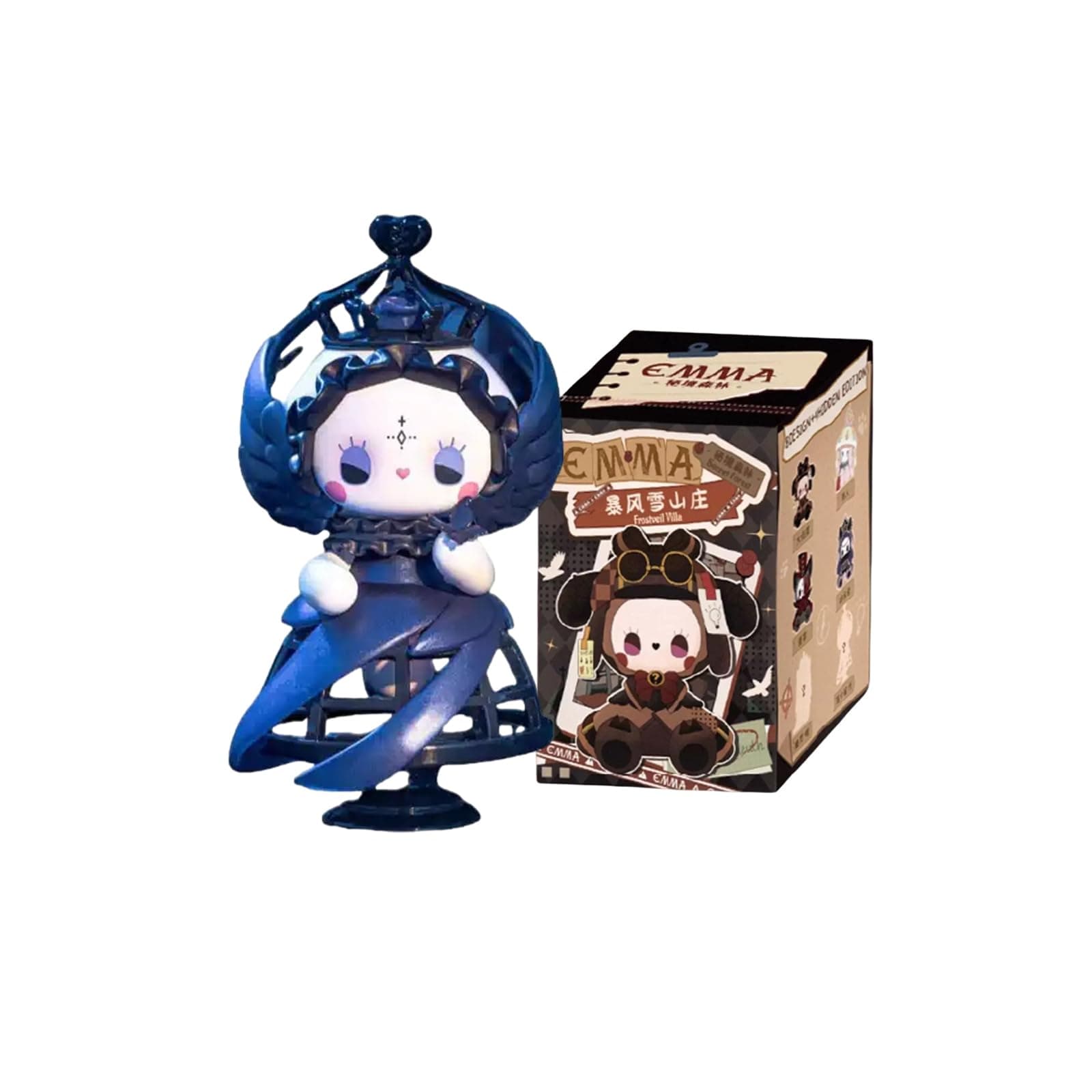 BahomuAnime Blind Box, 3.5 Inches Cute Emma Frostveil Villa Series Blind Box Figure, Collectable PVC Figure for Birthday Gifts (1PC)