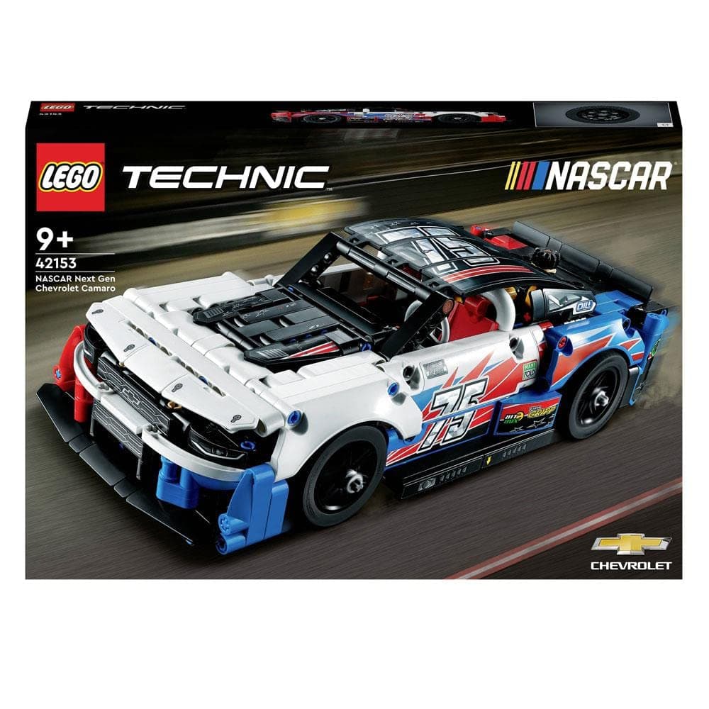 LEGO Technic NASCAR Next Gen Chevrolet Camaro ZL1 42153 Building Toy Set for Kids Aged 9+ Who Love Race Car Toys