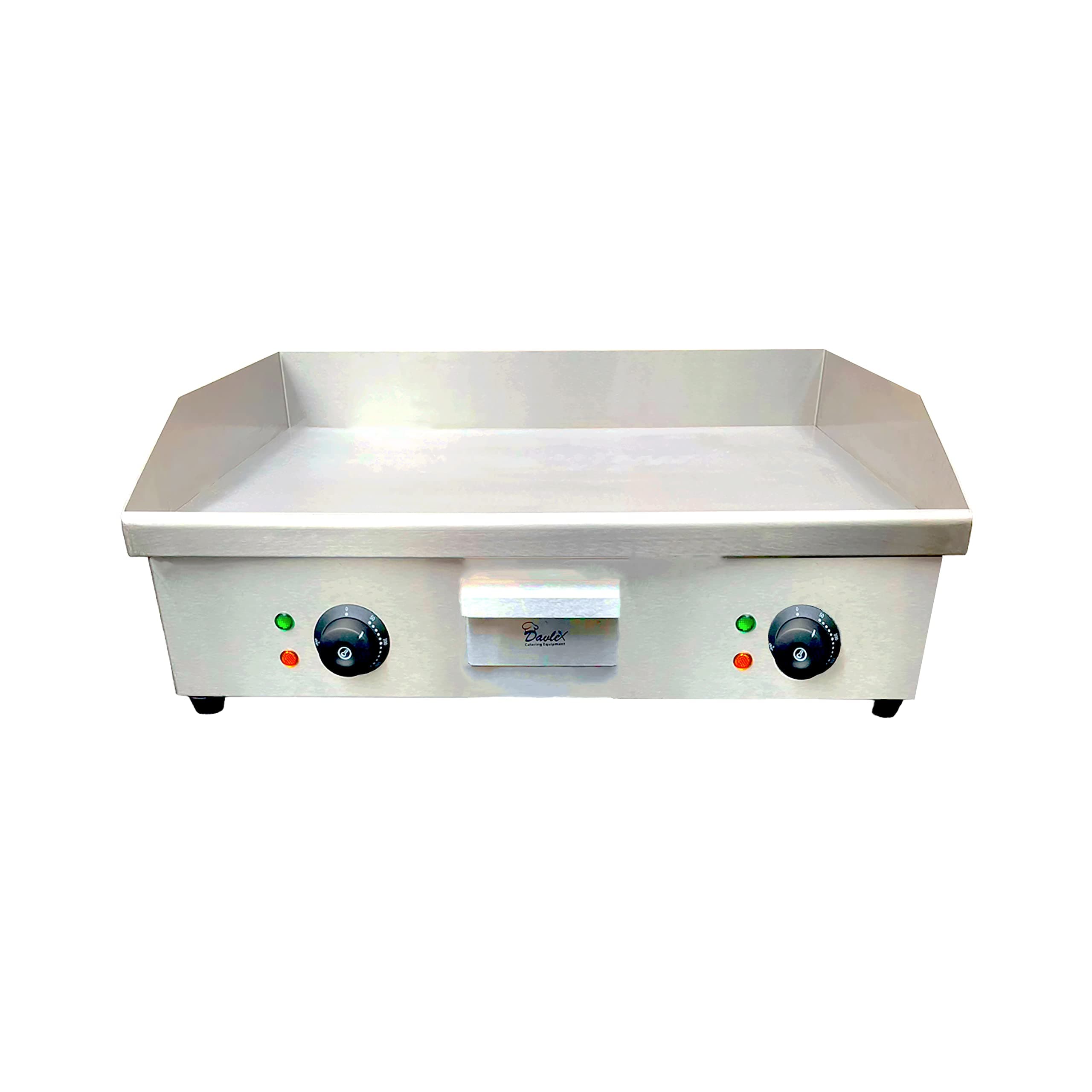 Sponsored Ad – large commercial electric steel griddle hotplate, twin sided bacon egg sausage fryer, 600 mm double grill
