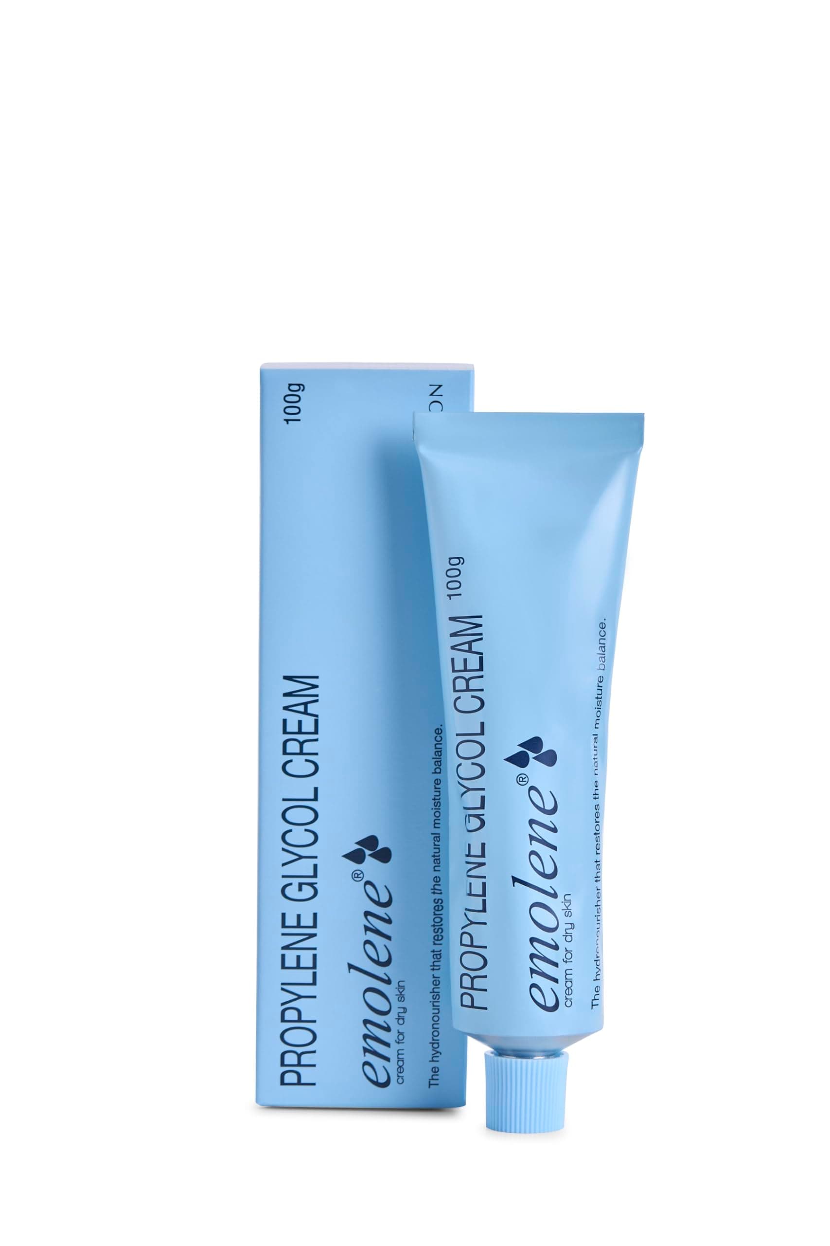 Emolene - Moisturizing Cream, Hydronourish Dry Skin, Restores Moisture Balance, Smoothens Skin, Non-Greasy, Non-Comedogenic, Hypoallergenic, Fast Absorbing, Anti-Aging, Deep Hydration, Lightweight, Suitable for All Skin Types for Men and Women, 100 grams