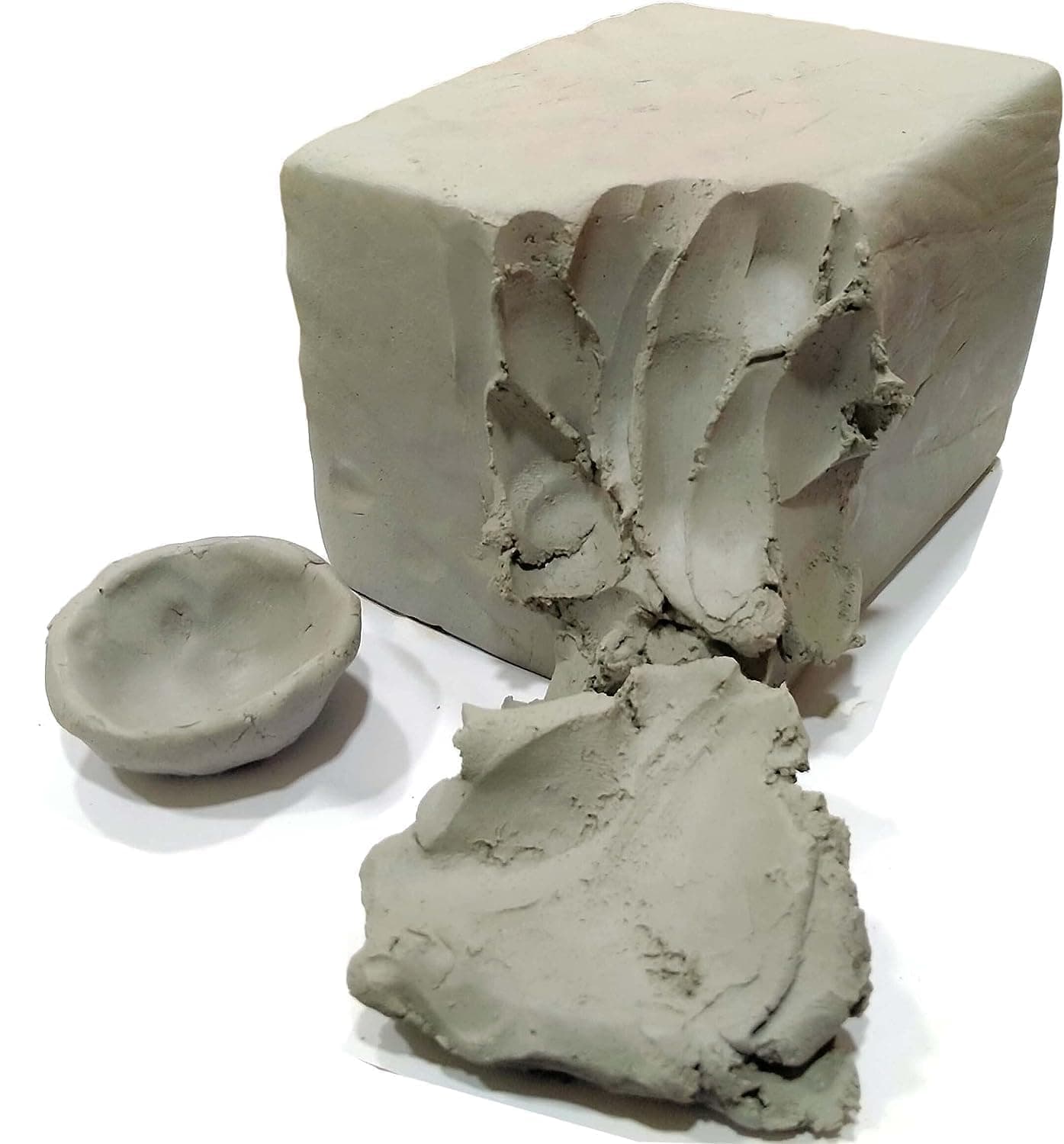 Premium 2kg Terracotta Clay for Modelling, Sculpting, and Art & Craft Projects - Air Dry Clay for Children & Professional Artists, Ready to Use Natural Eco Friendly Filtered Molding Clay (2Kg)