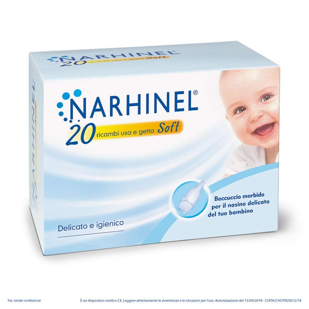 Nasal Aspirator 20 Ricambi Azure
