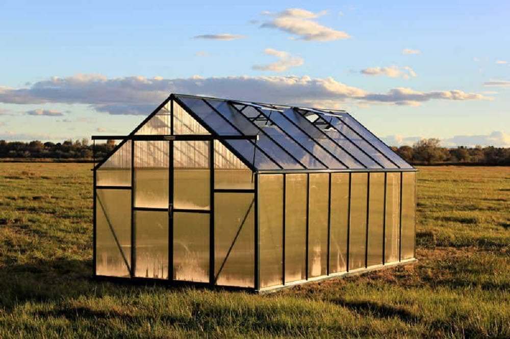 Grandio Ascent 8x16 Greenhouse Kit - 6mm Twin-Wall Polycarbonate