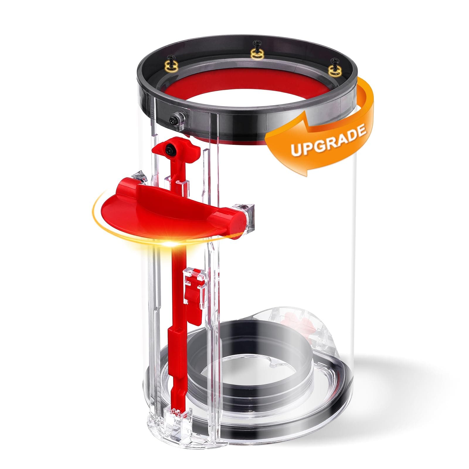 – Upgraded Dust Bin Replacement for Dyson V11 V15 SV14 SV15 SV22 Vacuum Cleaner Canister, Vacuum Bin Replacement for Part no. 970050-01 and Part no. 965443-01