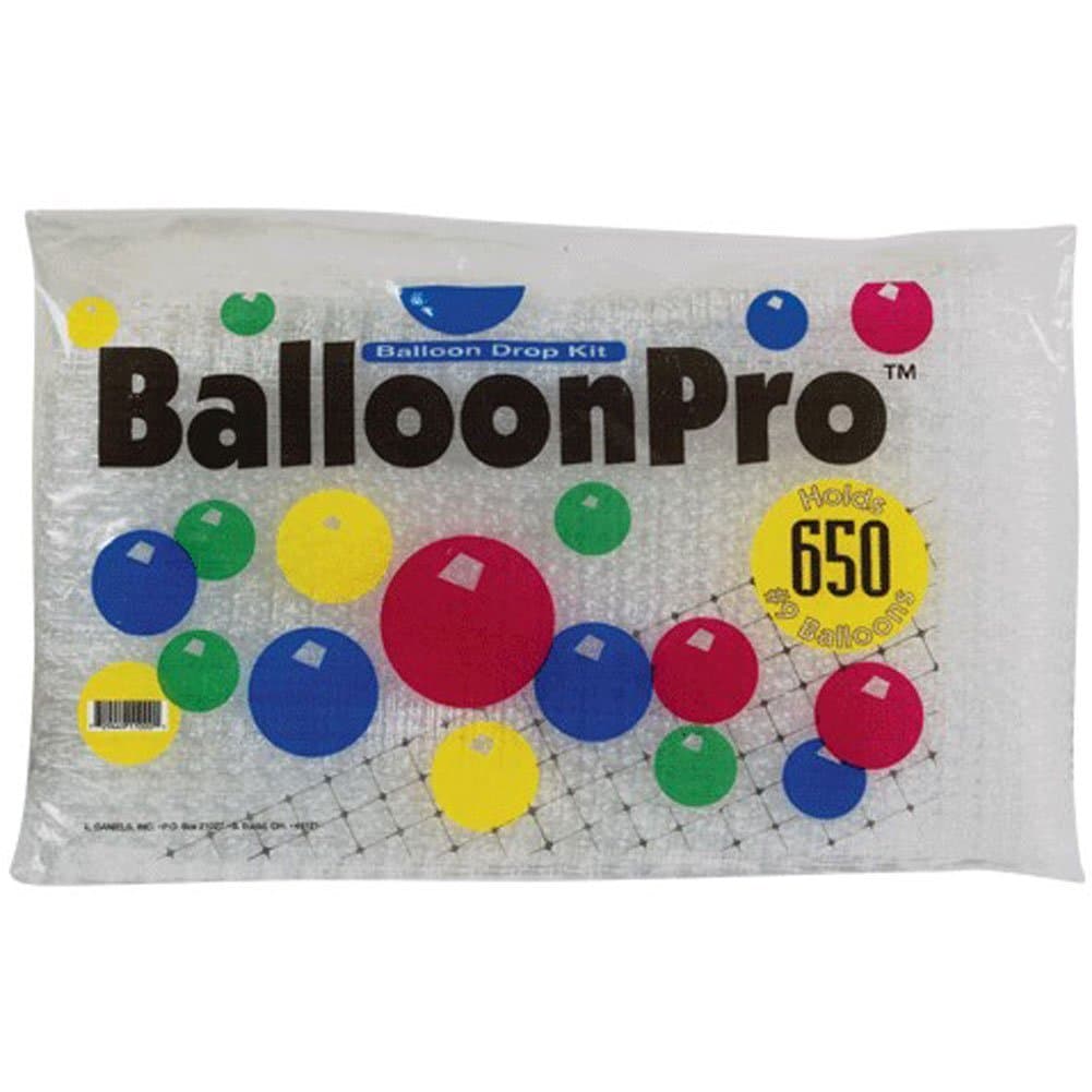 L DANIELS Balloon PRO Drop NET 14'X25', 14' by 25', Multicolor