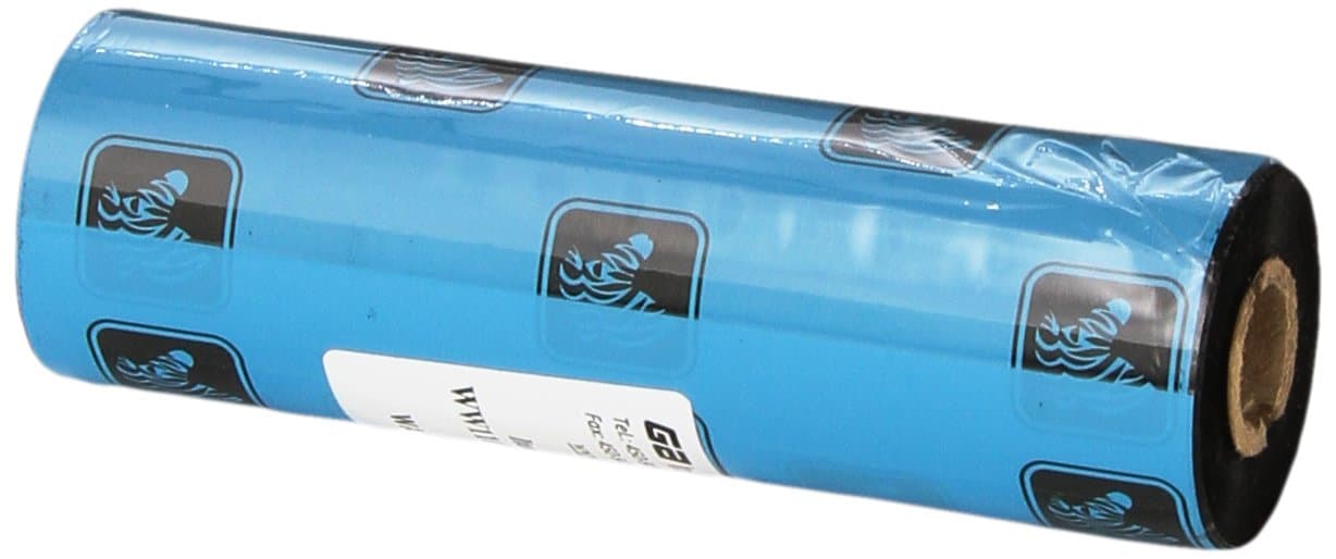 ZEBRA - WW110X74C0.5-1ZZ4 Zebra thermal transfer ribbon 4.33" x 244' / 110mm x 74m wax Black