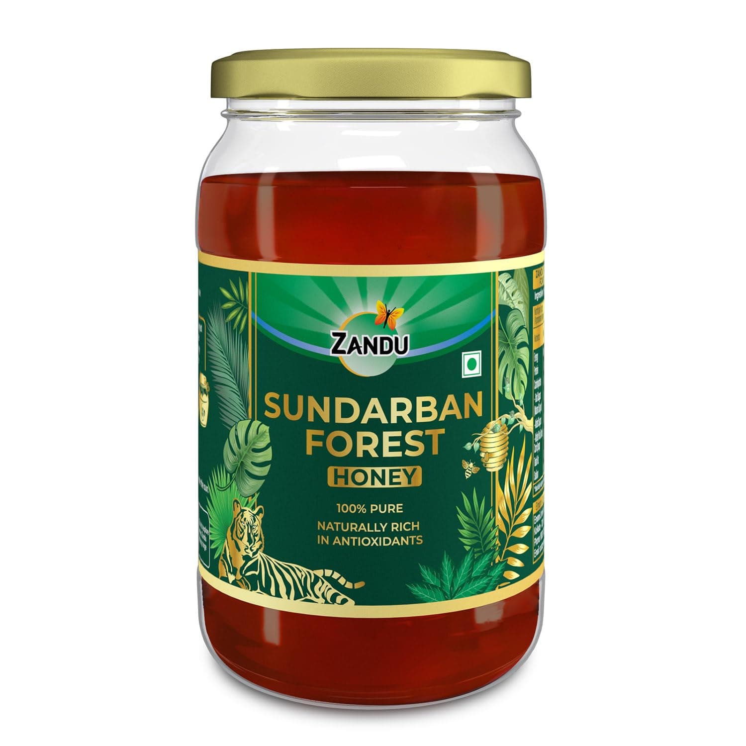 Sundarban Forest Honey 500g | 100% Pure & Pollen Rich Mangrove Honey | Signature Taste | No Sugar Adulteration | Antioxidant-Rich