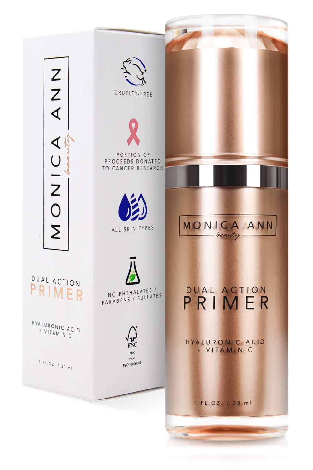 Dual-Action Facial Primer (Vitamin C+ Hyaluronic Acid)