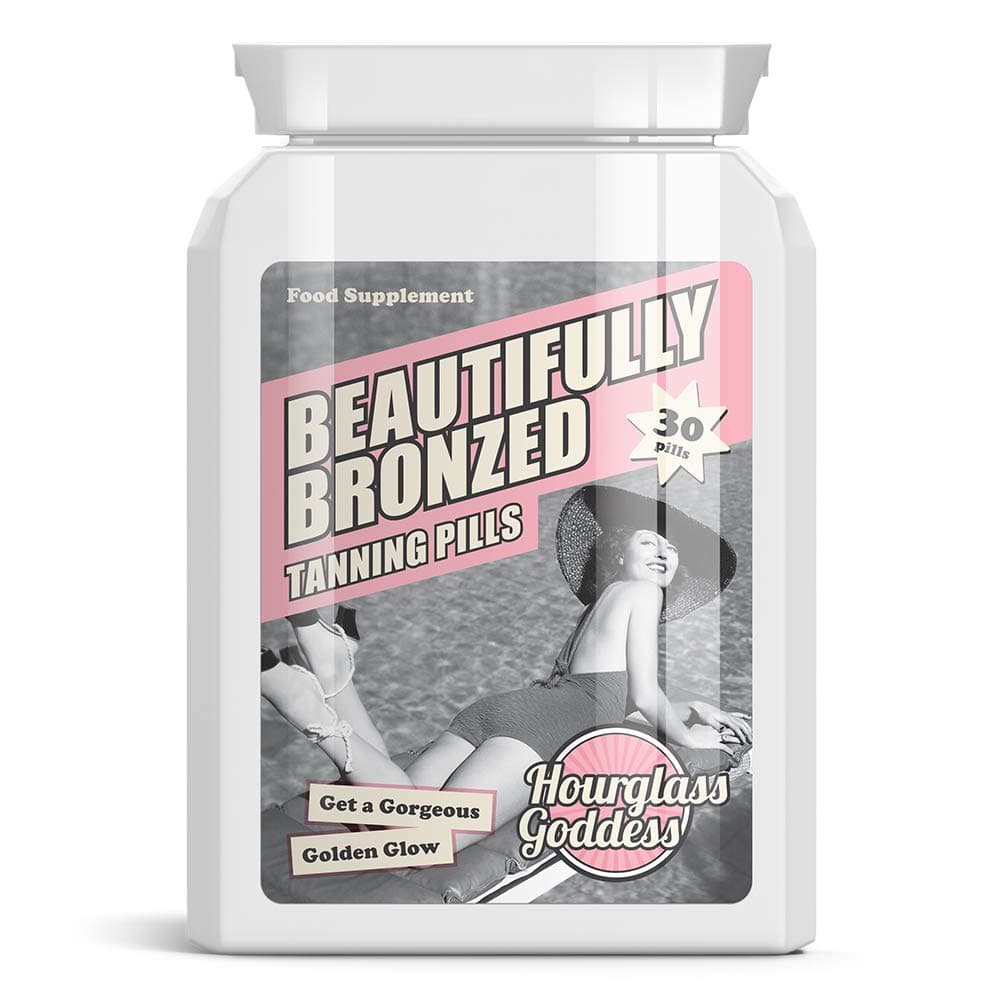 HOURGLASS GODDESSBEAUTIFULLY BRONZED TAN TABLET SUNLESS TANNING BIKINI BODY
