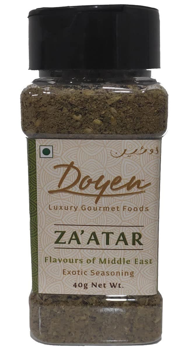 - Doyen Za'atar Seasoning - Premium Middle East Zaatar - Best on Pita n Breads | Makes the best tasting Zaatar Manakesh