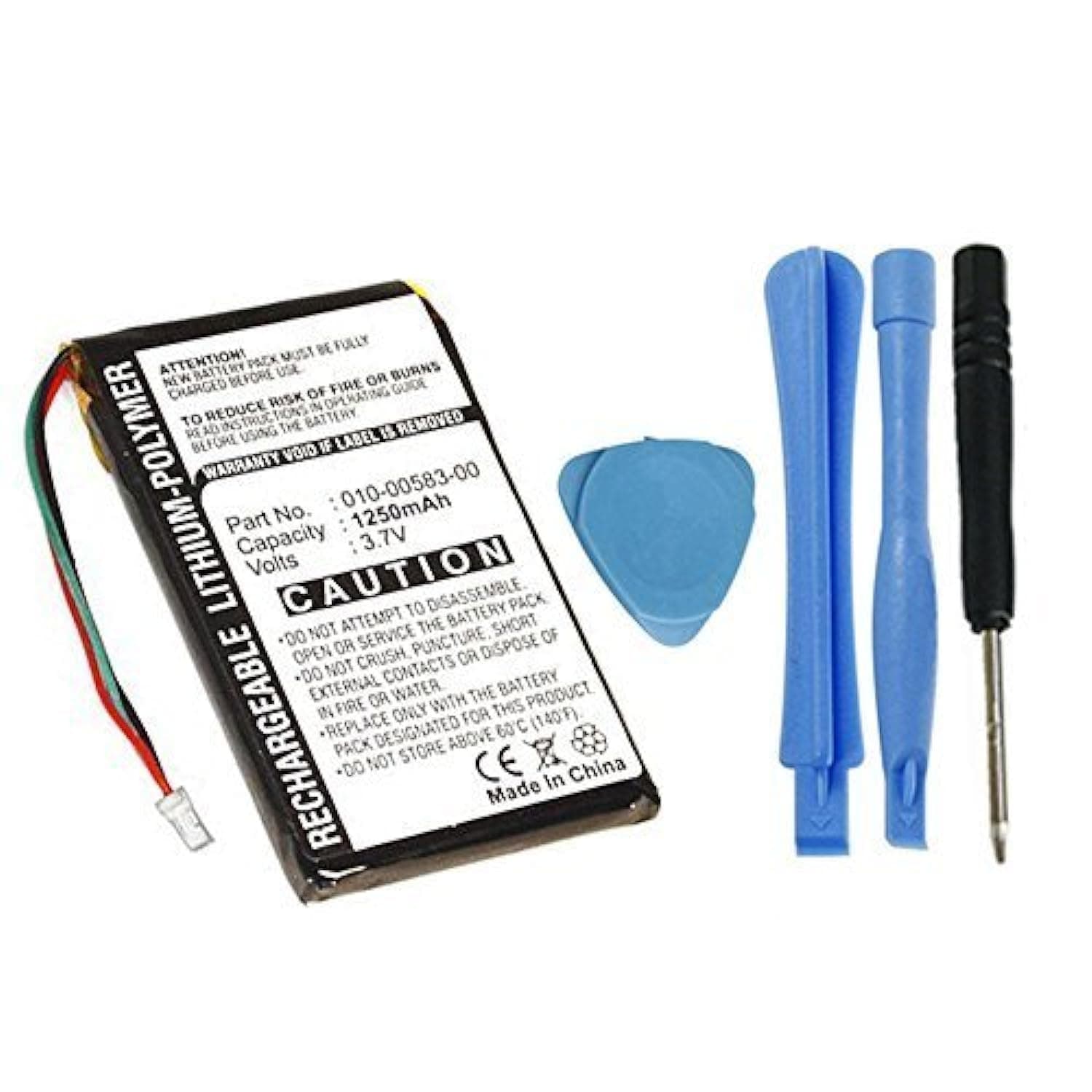 010-00583-00 Battery Replacement Compatible with Garmin Nuvi 700 710 710T 750 755 755T 760 760T 765 770 770T 775 785 GPS Navigation Units